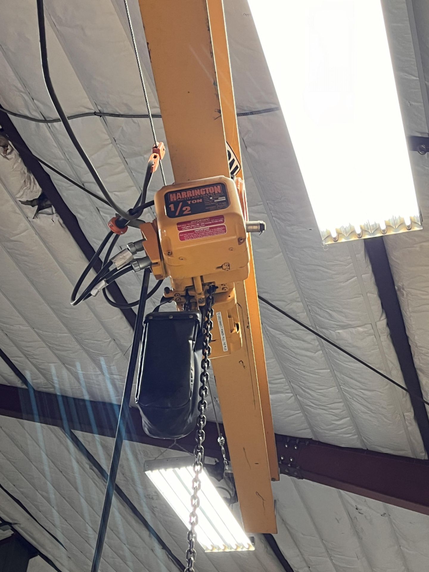 Gibs Crane with Electric Hoist - Image 5 of 7