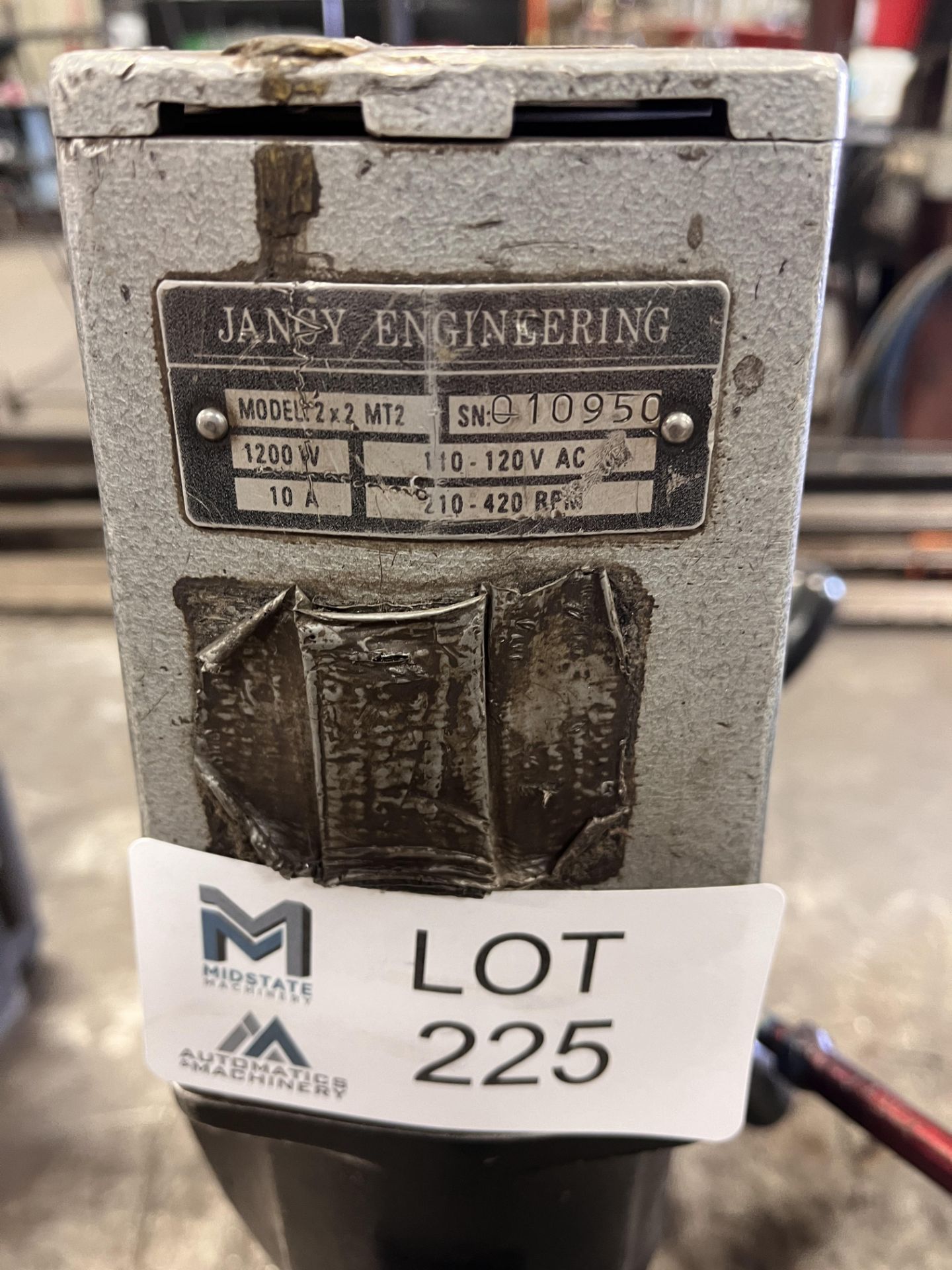 Jancy 2 x 2 MT2 Magnetic Drill Press - Image 2 of 5