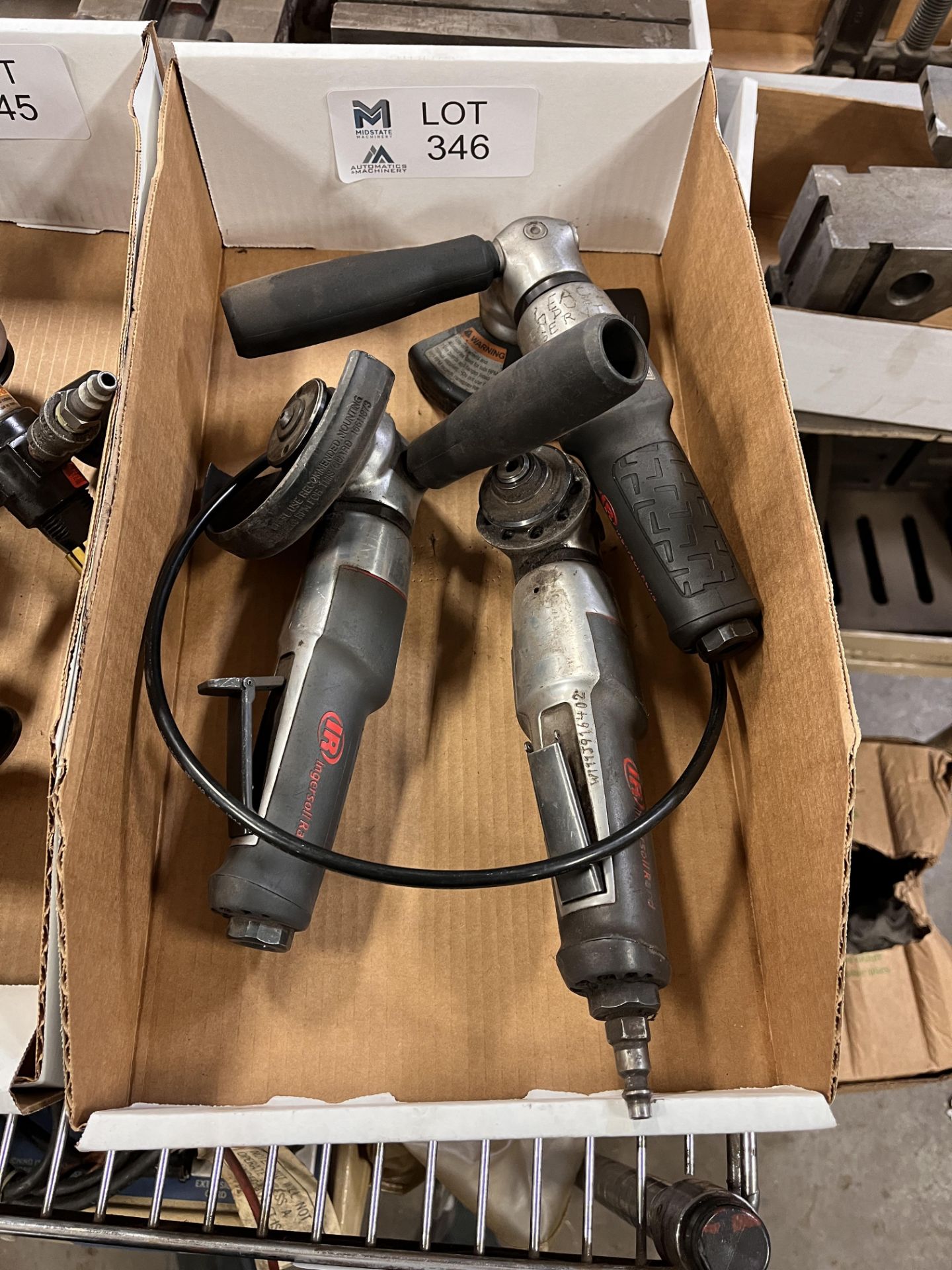 Pneumatic Angle Grinders