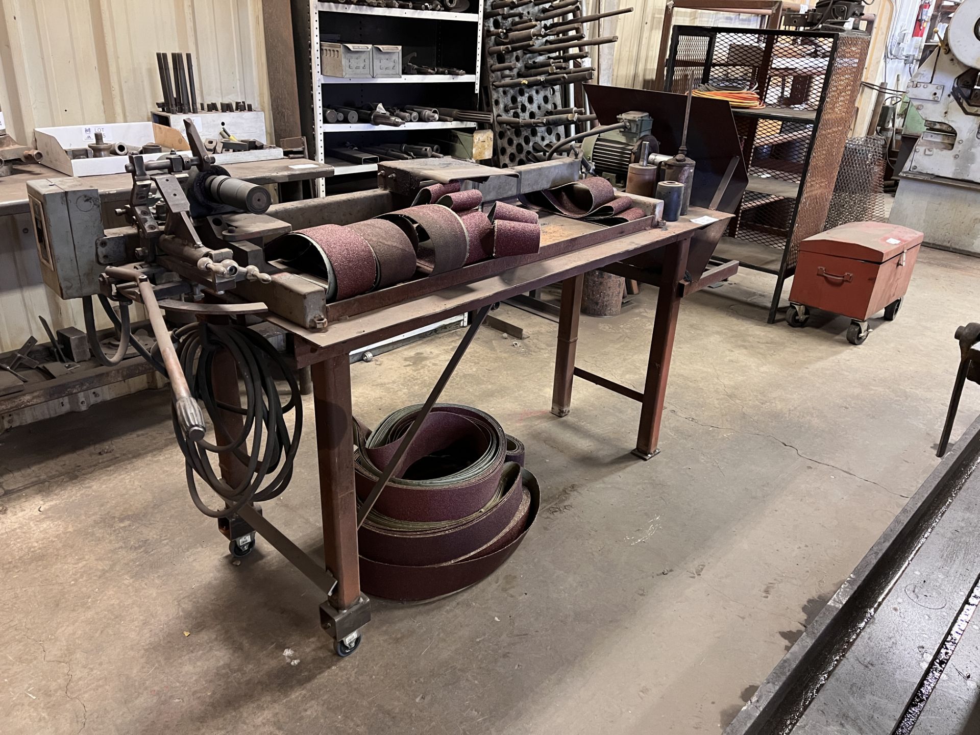 Linders LC800 Belt sander w/belts