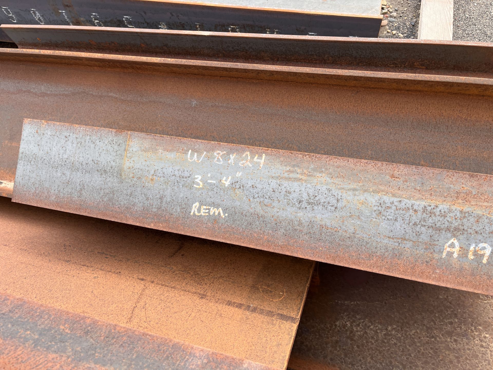 Misc Steel I Beams - Image 2 of 8