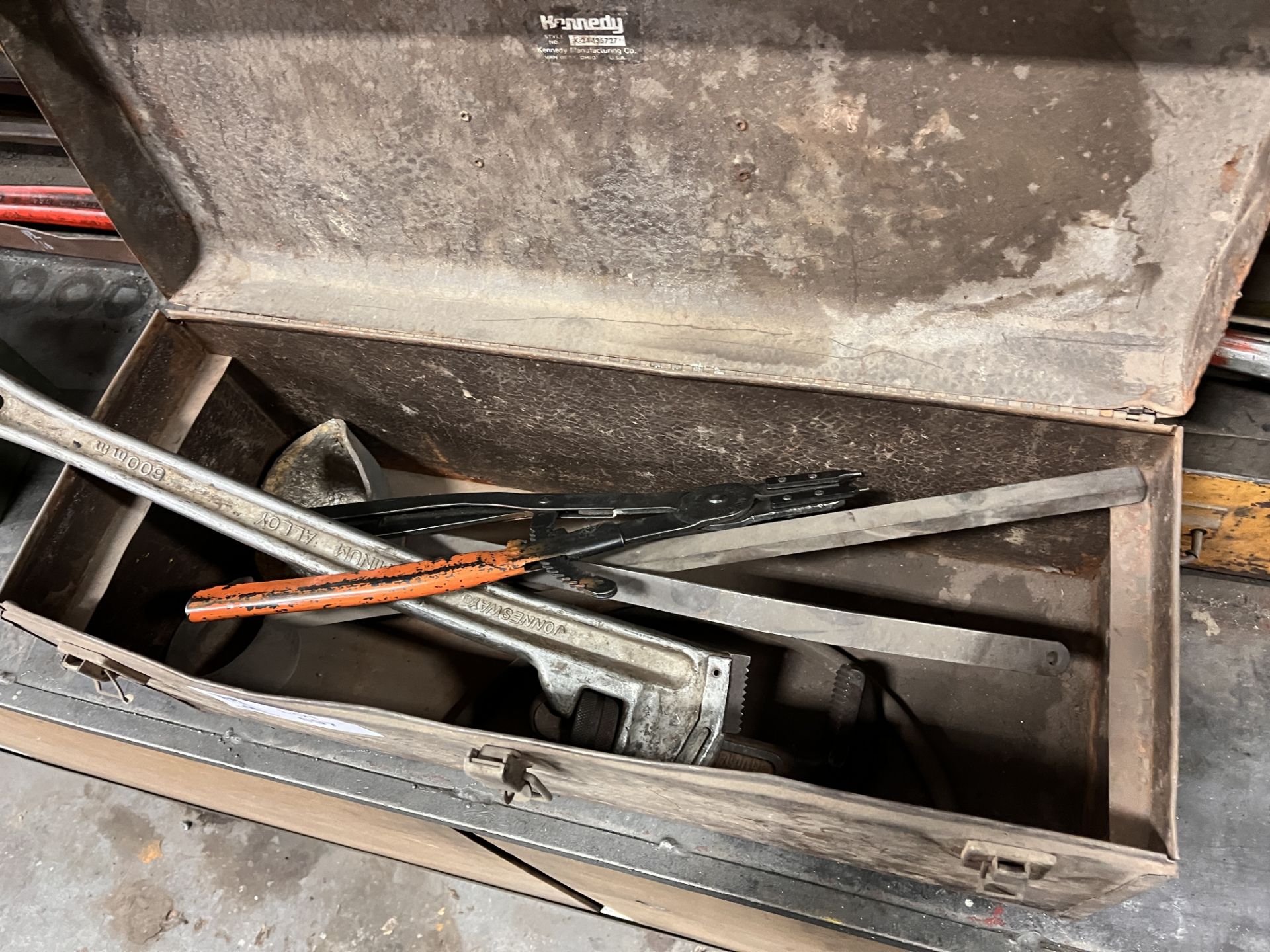 Tool Box & Wrenches - Image 2 of 4