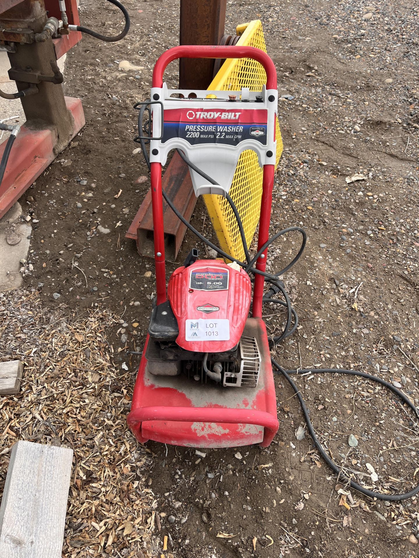 Troy Built Pressure Washer