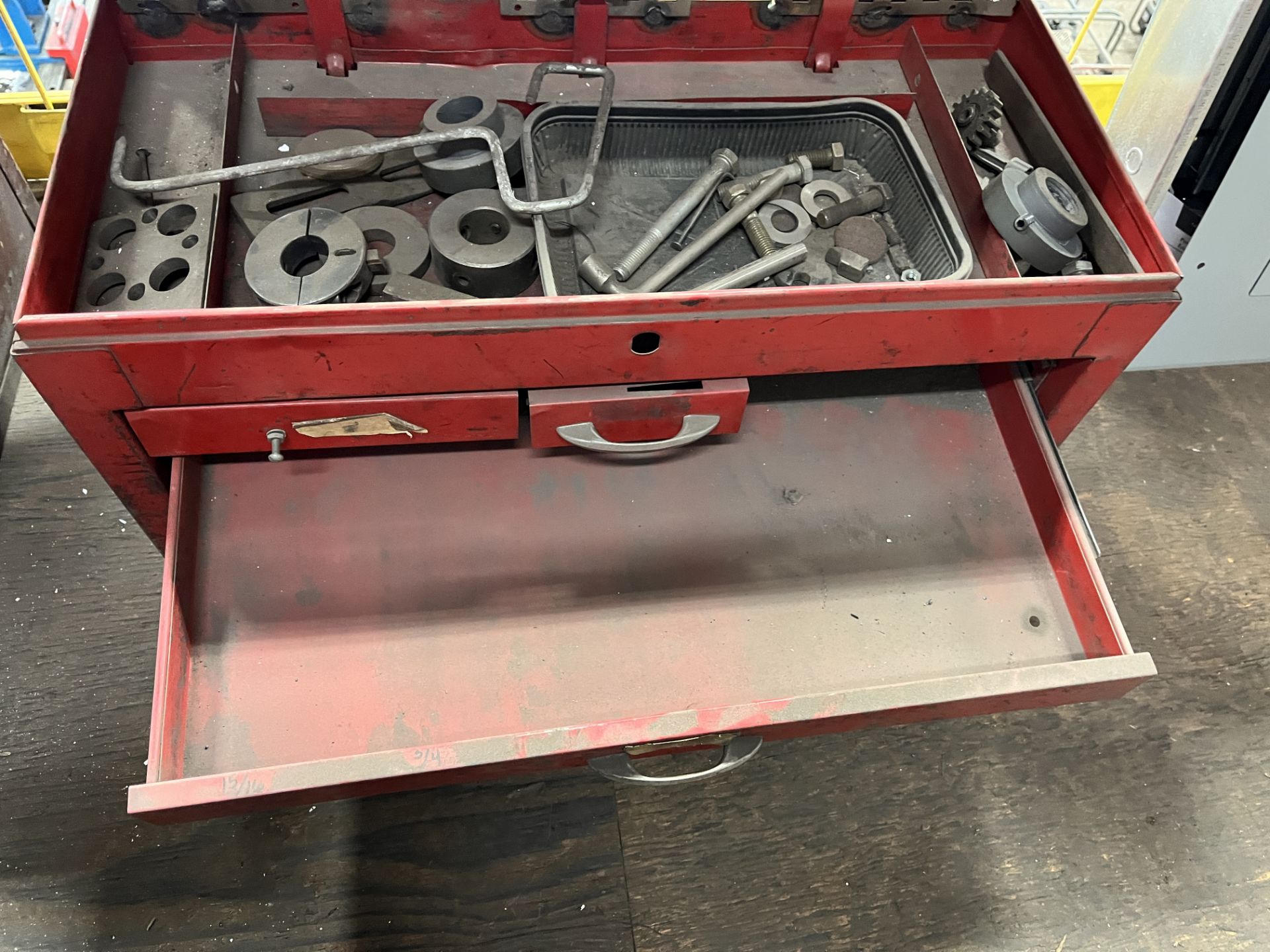 Red Tool Box & Contents - Image 3 of 6