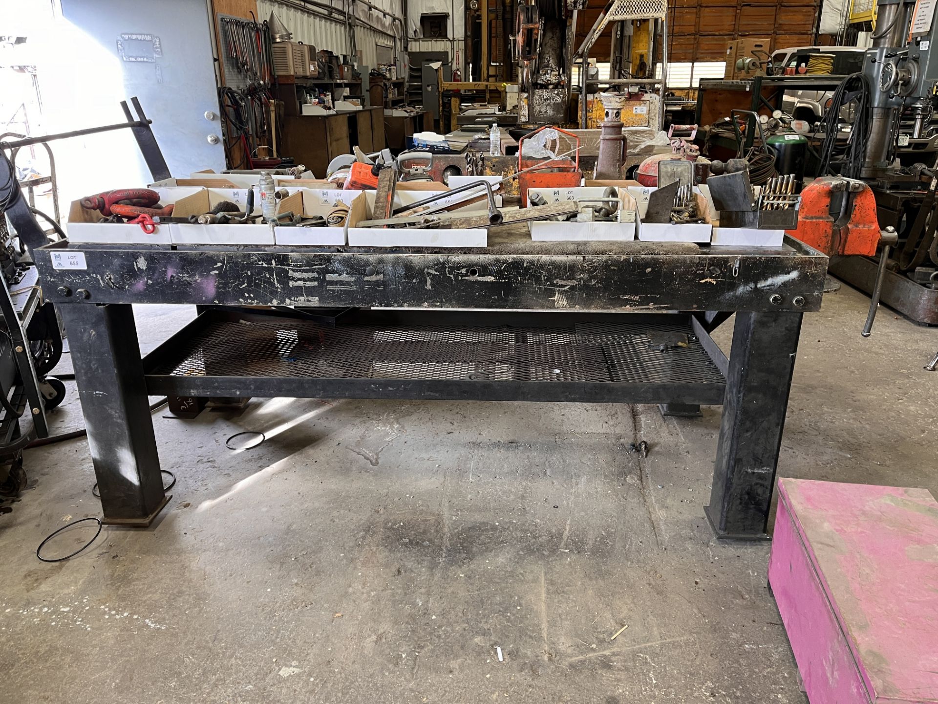 Metal Work Bench Heavy Duty