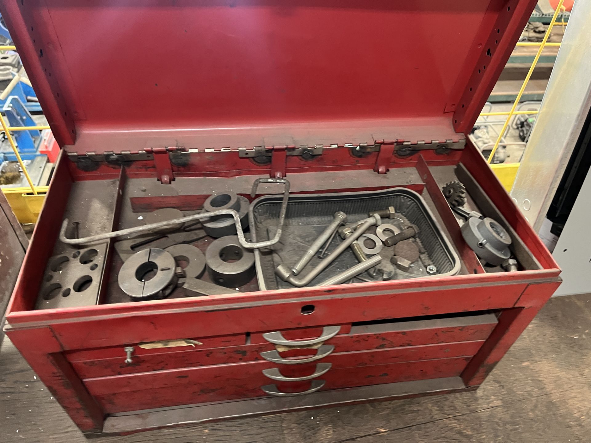 Red Tool Box & Contents - Image 2 of 6