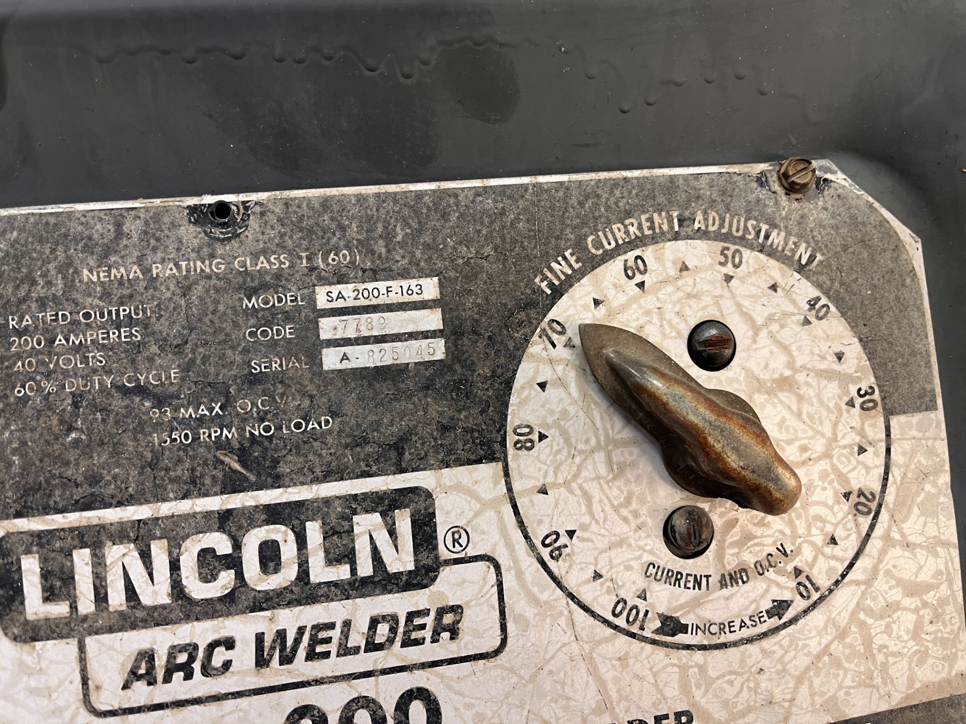 Lincoln SA 200 Arc Welders & Stand - Image 5 of 10