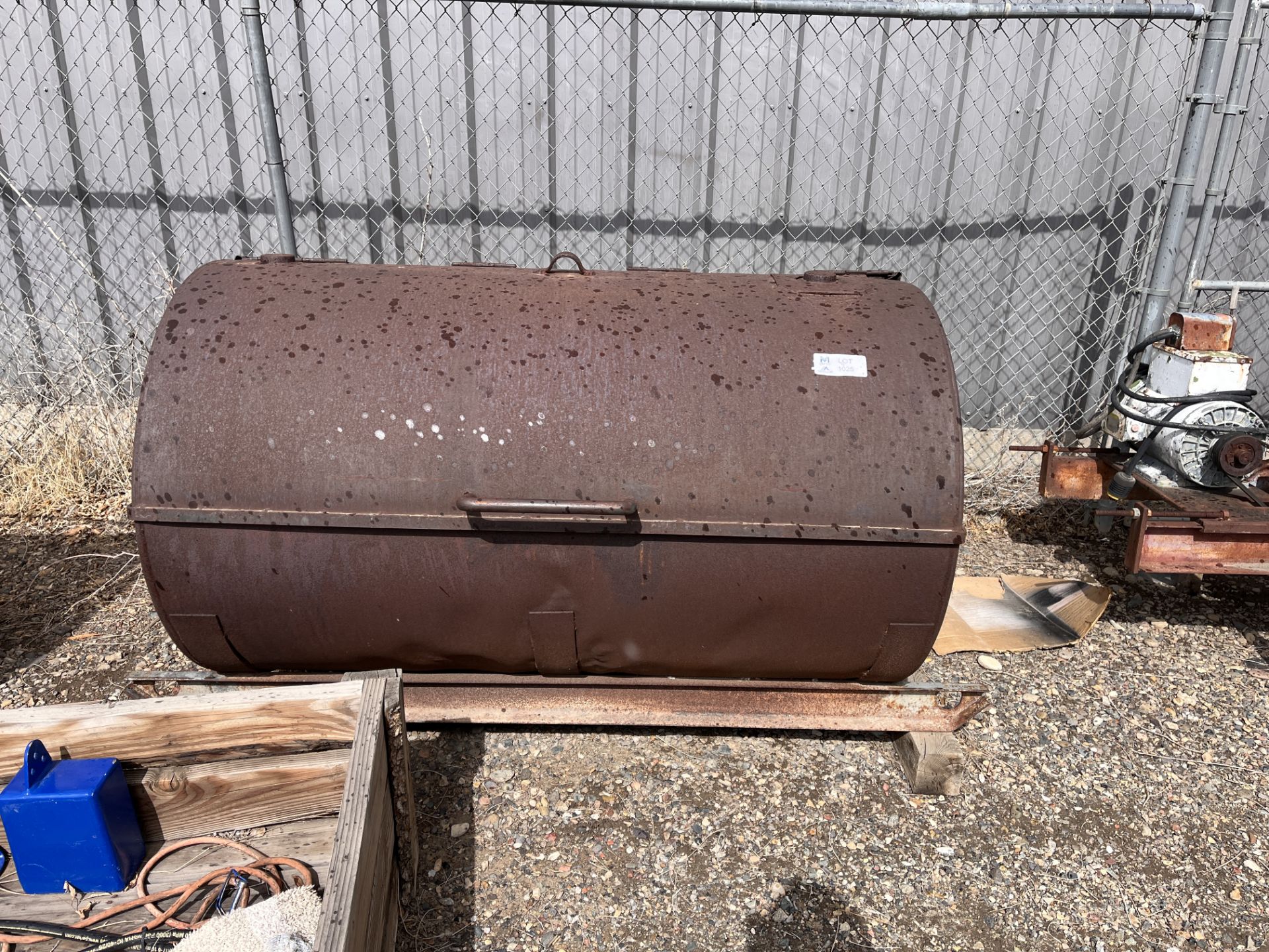 Steel BBQ Grill Tank