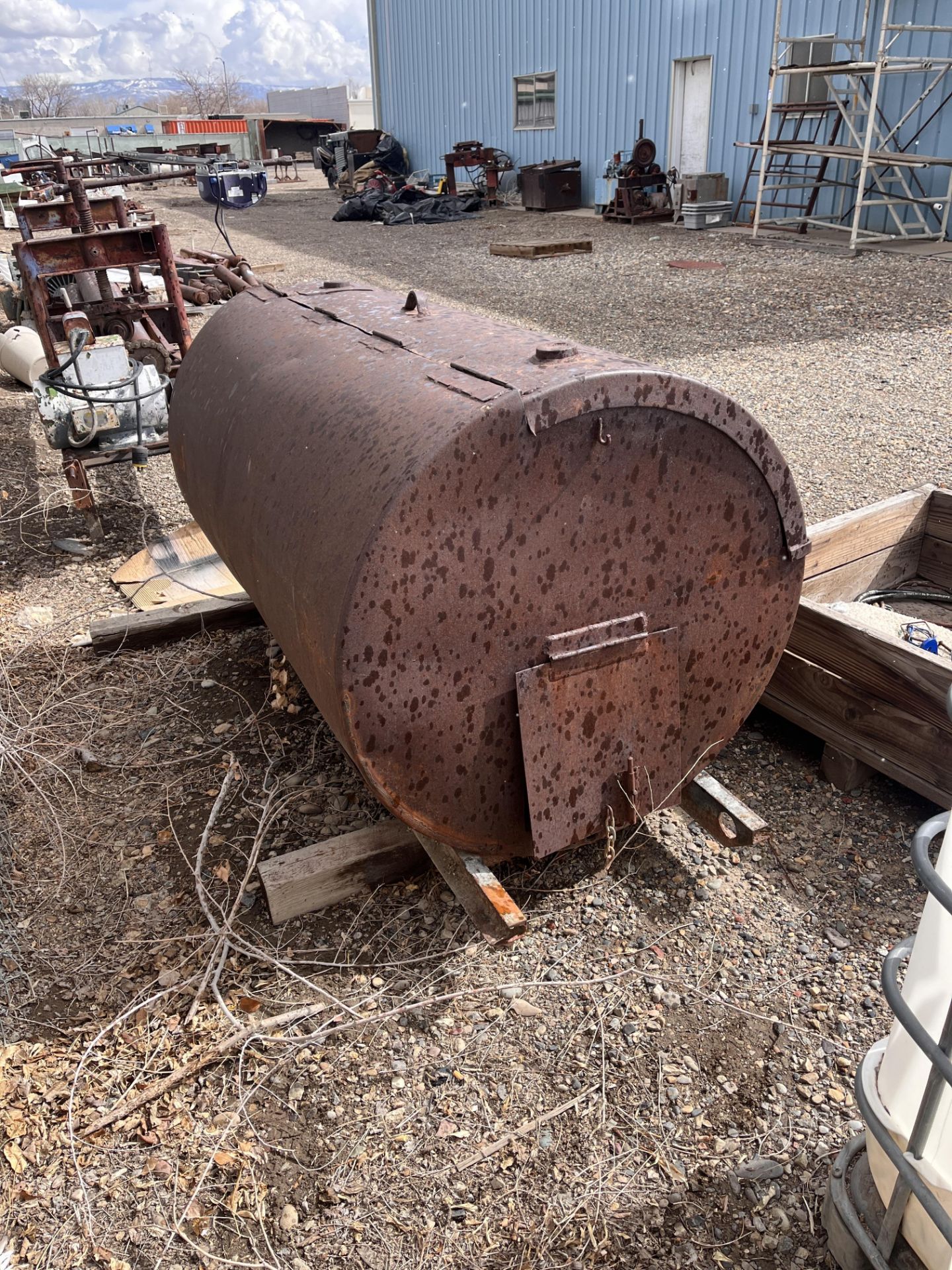 Steel BBQ Grill Tank - Image 2 of 6