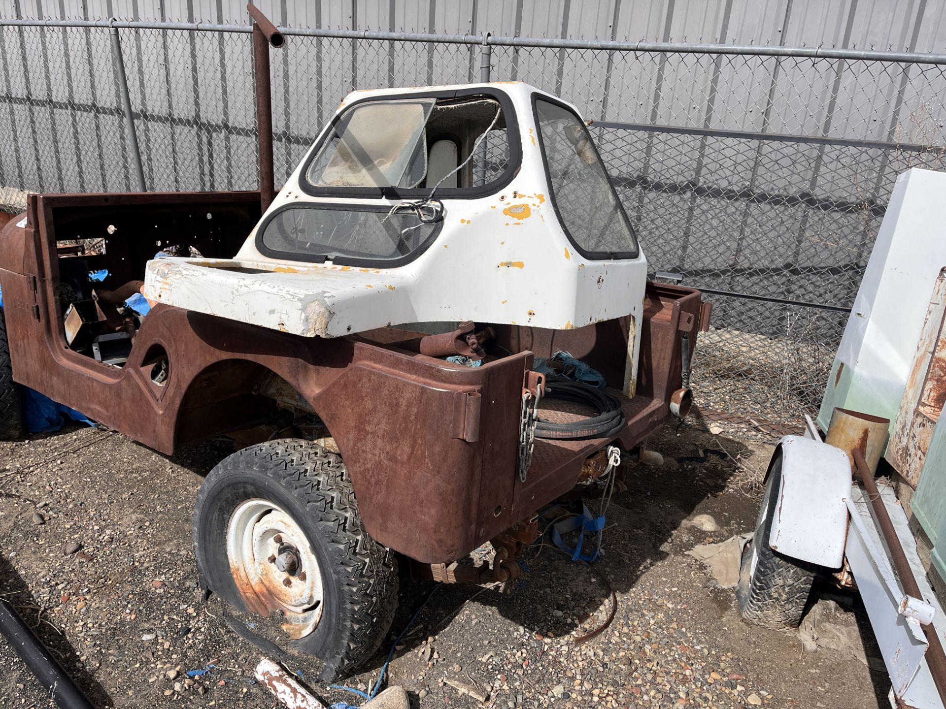 Jeep Willys with Pallet of Parts - Image 3 of 7