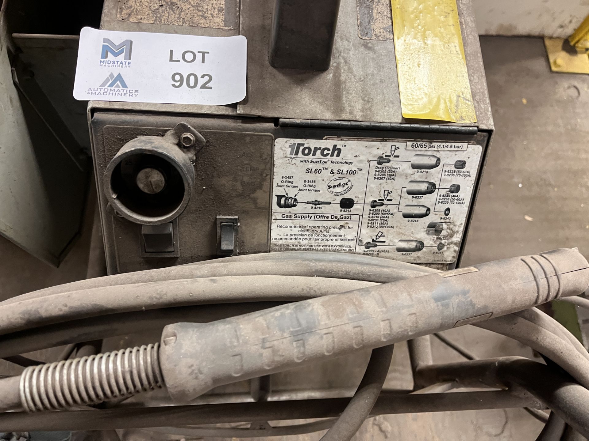 Pak Master 75 1Torch SL60 Plasma Cutter - Image 3 of 7