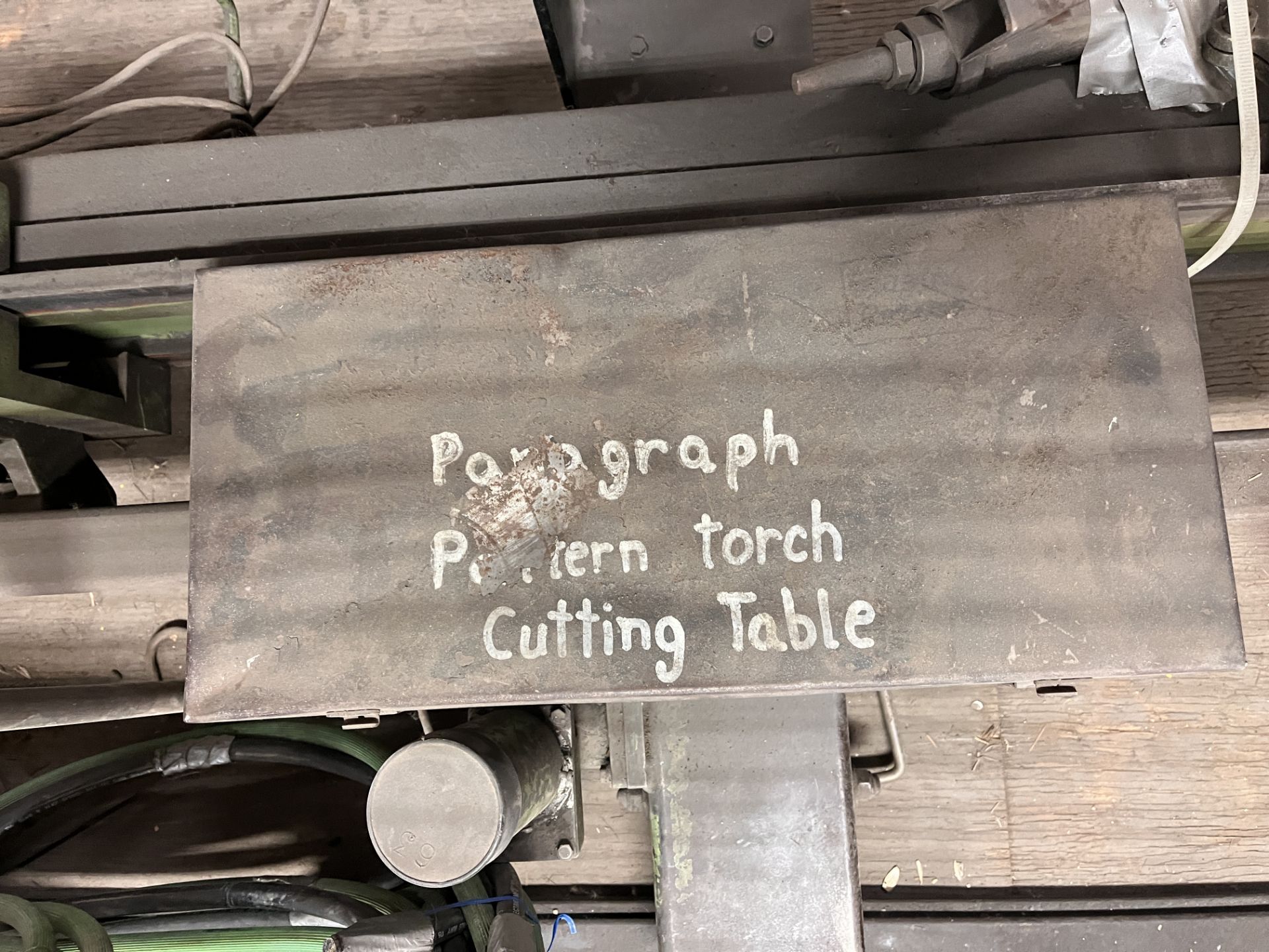 Pattern Torch Cutting Table - Image 3 of 11