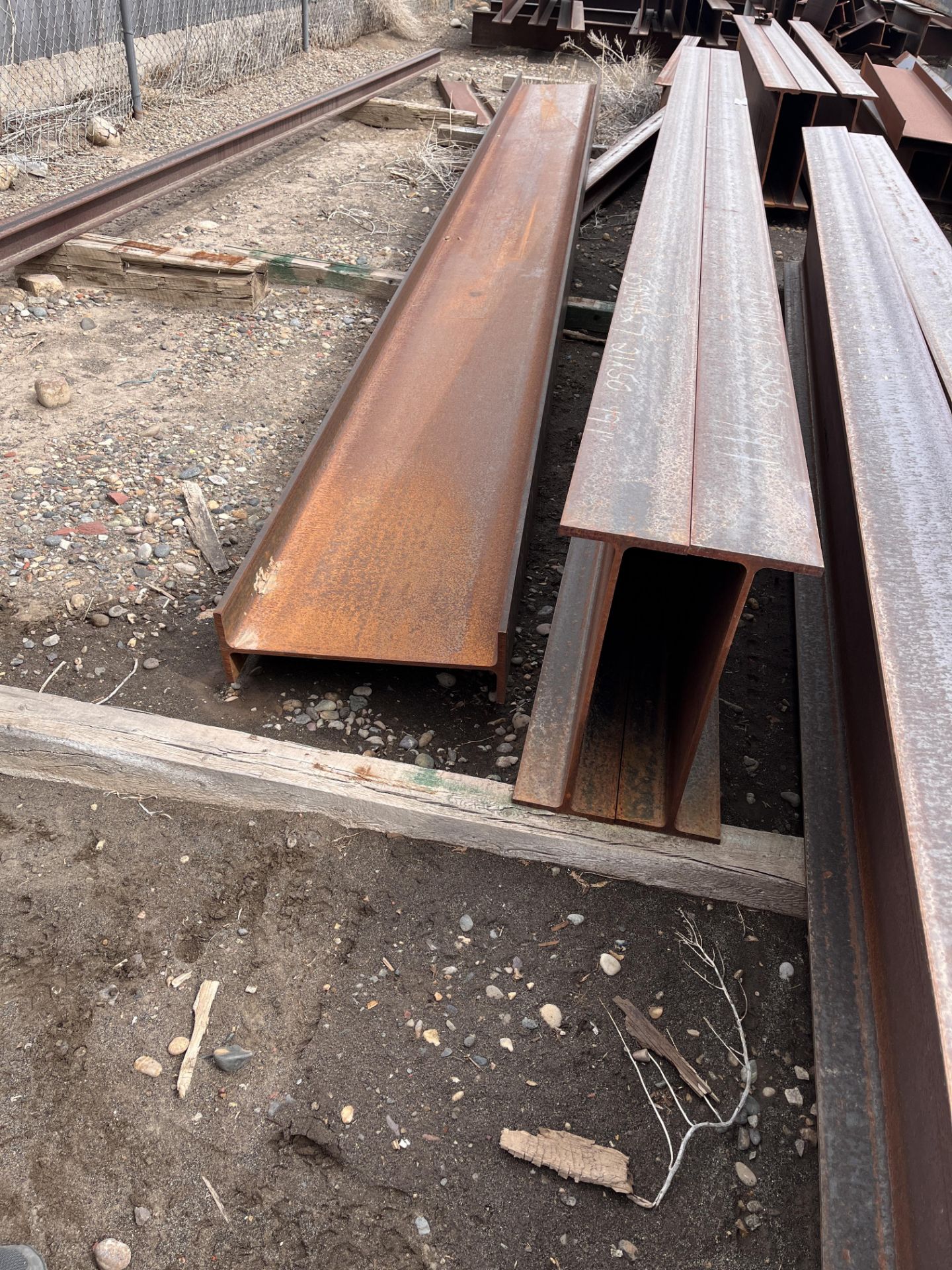 Misc Steel I Beams - Image 5 of 8