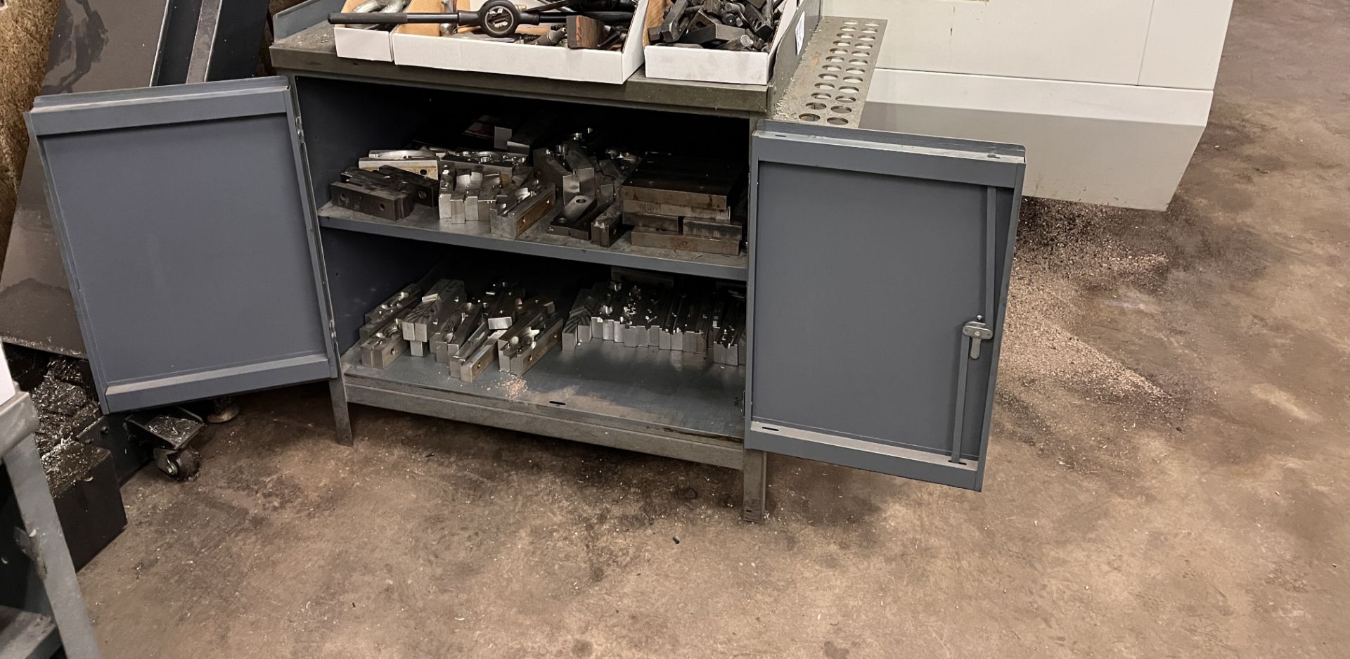 Metal Cabinet with all Contents