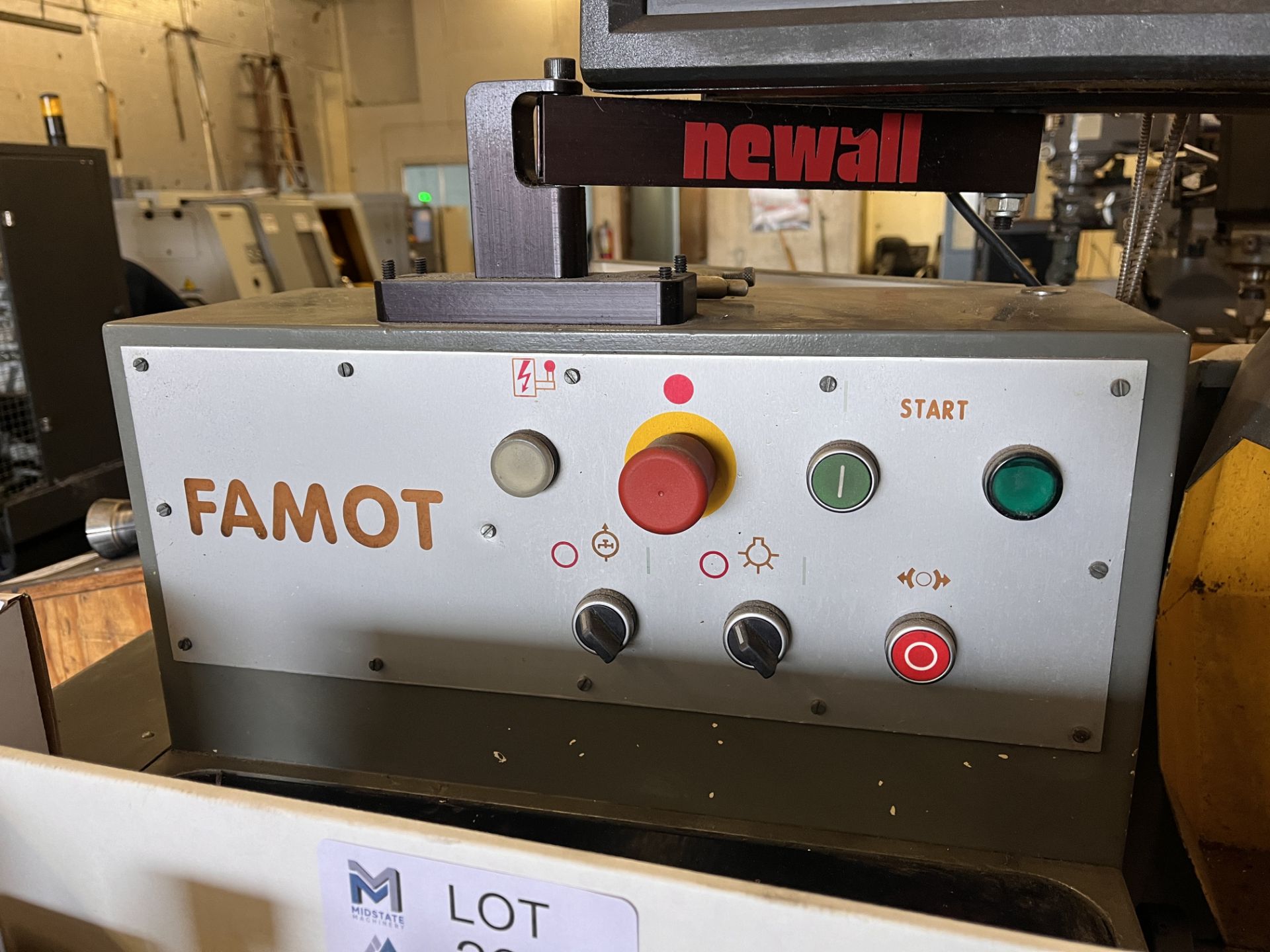 Famot / Palamco 14” x 40”cc Engine Lathe, Mdl. TUM-35, - Image 3 of 15