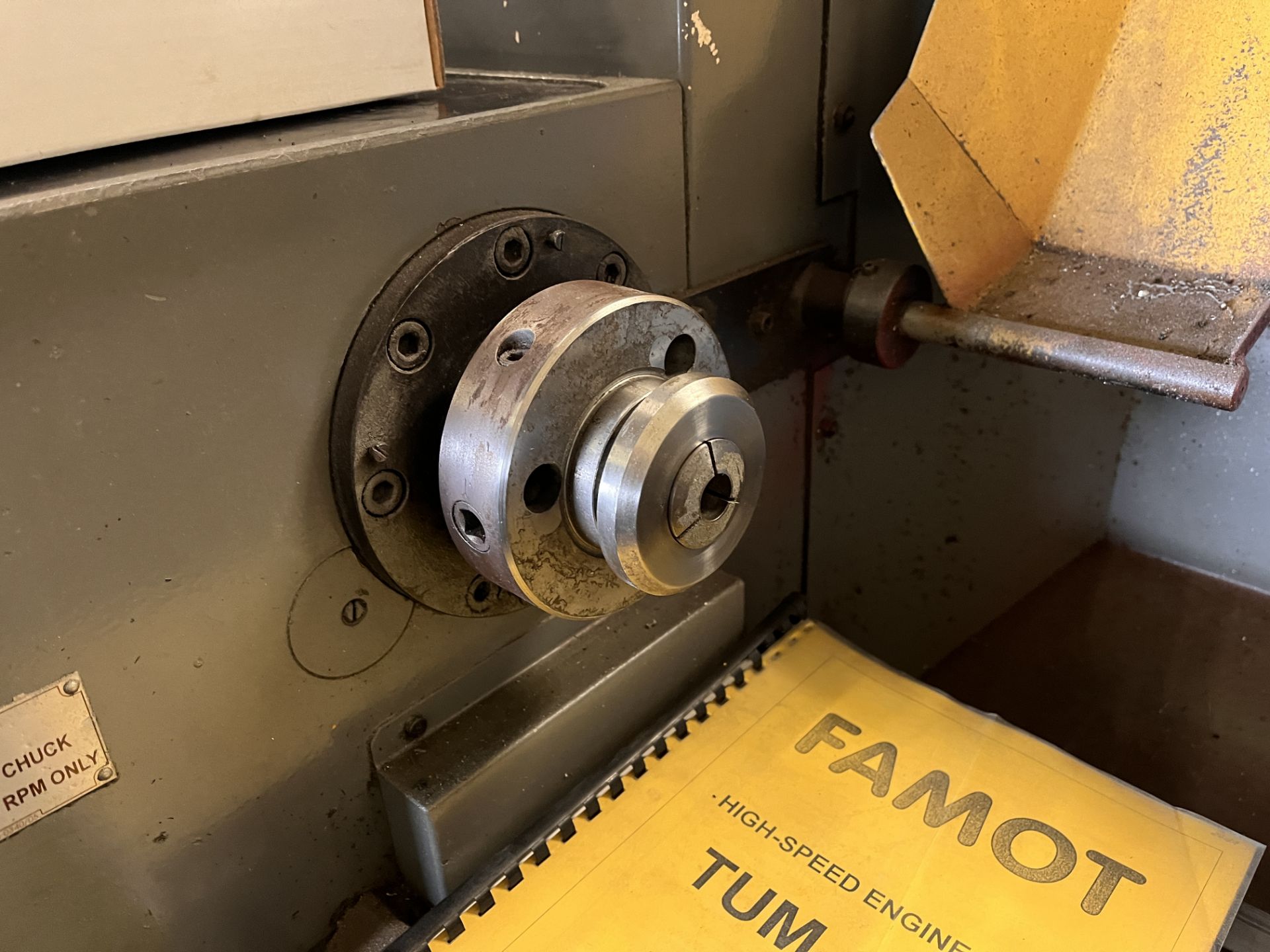 Famot / Palamco 14” x 40”cc Engine Lathe, Mdl. TUM-35, - Image 5 of 15