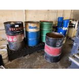 Contaiment tanks, 50 Gallon Drums and Machine Oil