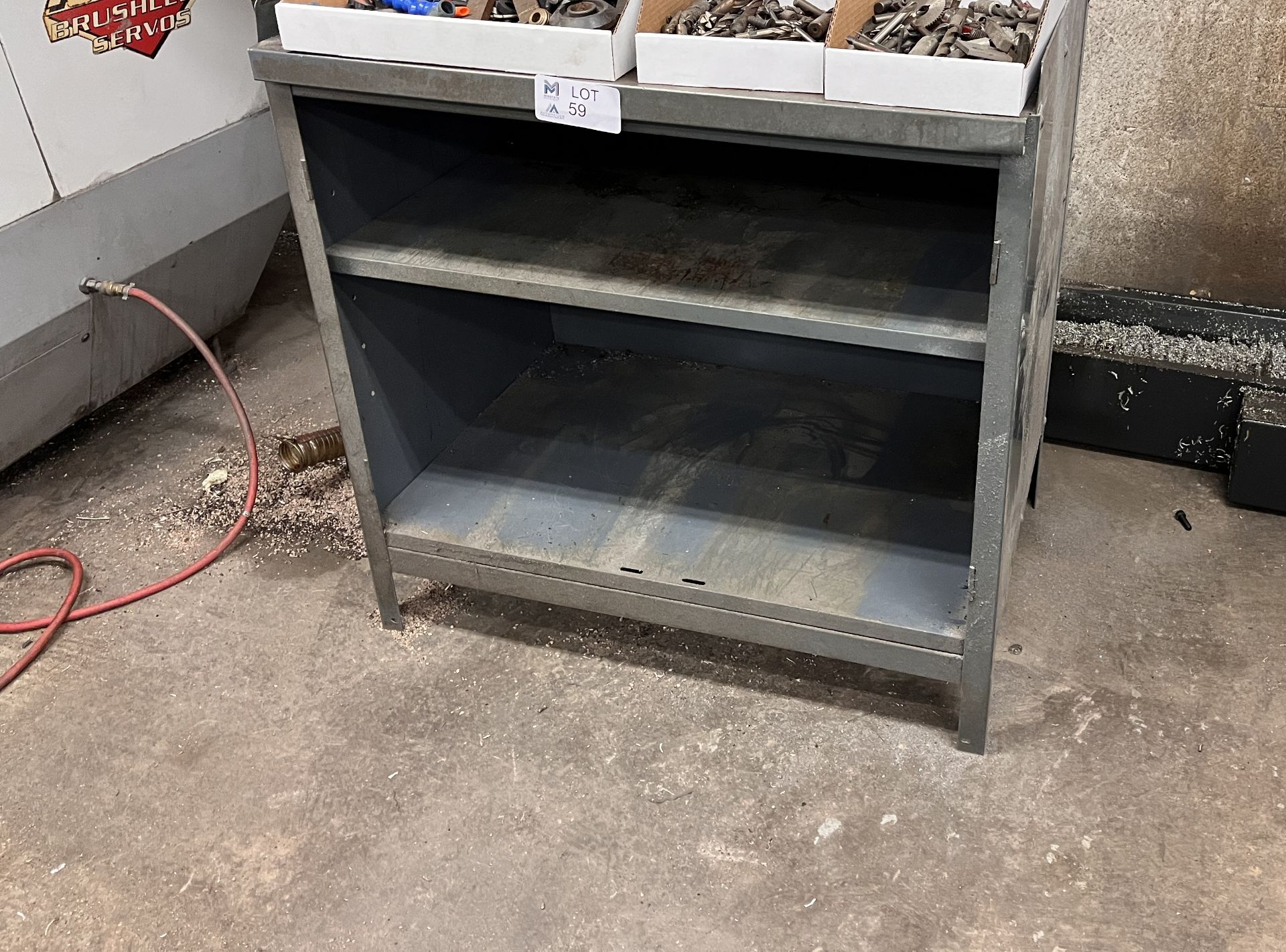 Metal Cabinet No Contents