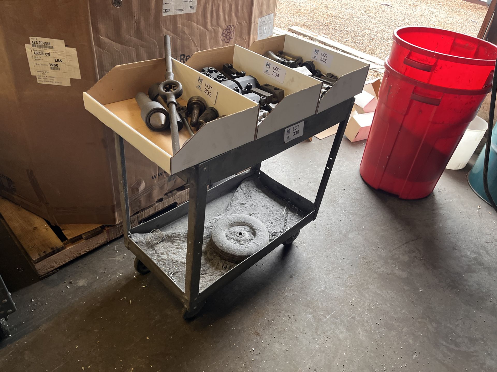 Rolling Cart Without Contents