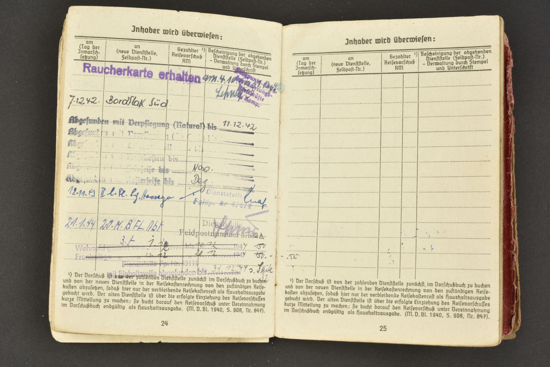 Soldbuch Kriegsmarine. Kriegsmarine Soldbuch. - Bild 7 aus 28