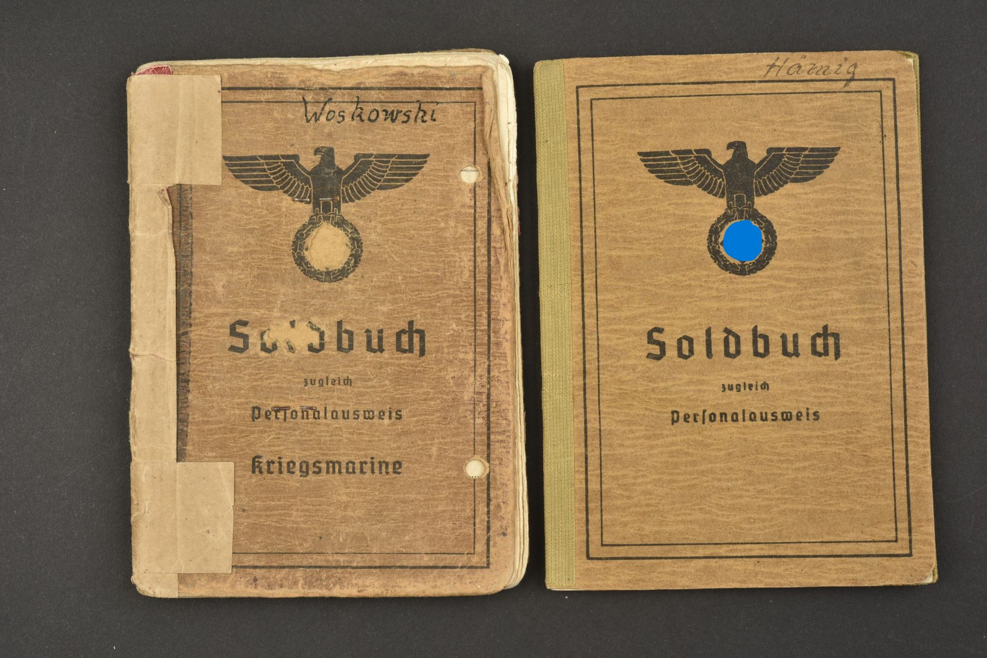 Soldbuch Kriegsmarine. Kriegsmarine Soldbuch.