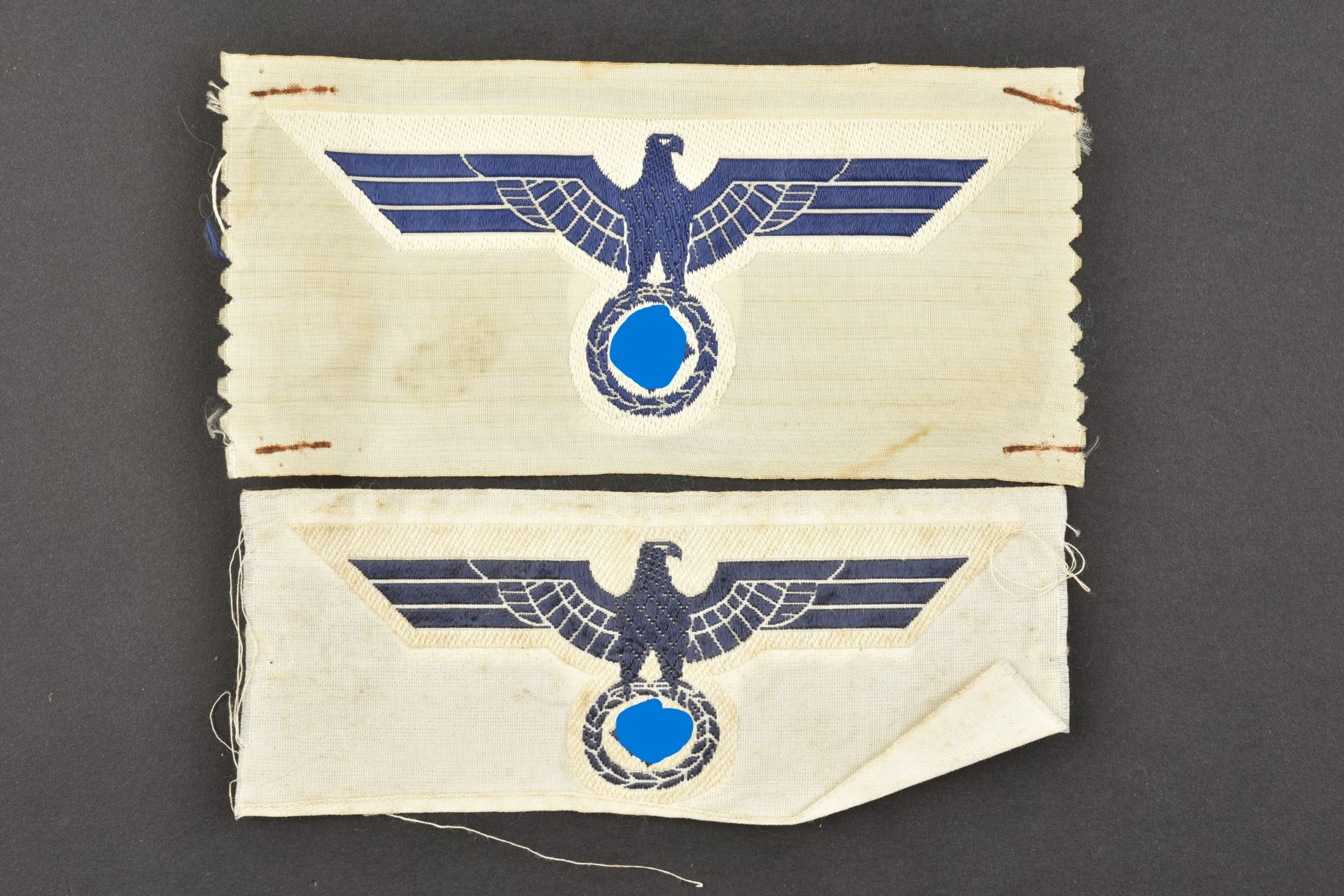 Aigles de poitrine Kriegsmarine. Kriegsmarine breast eagles.