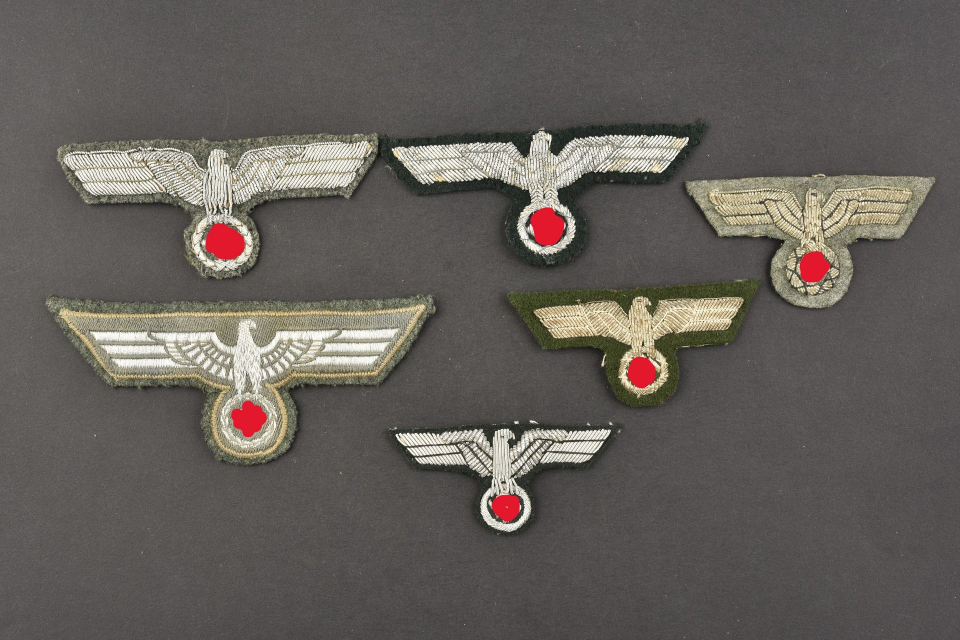 Insignes d officier de la Heer. Heer officer badges.