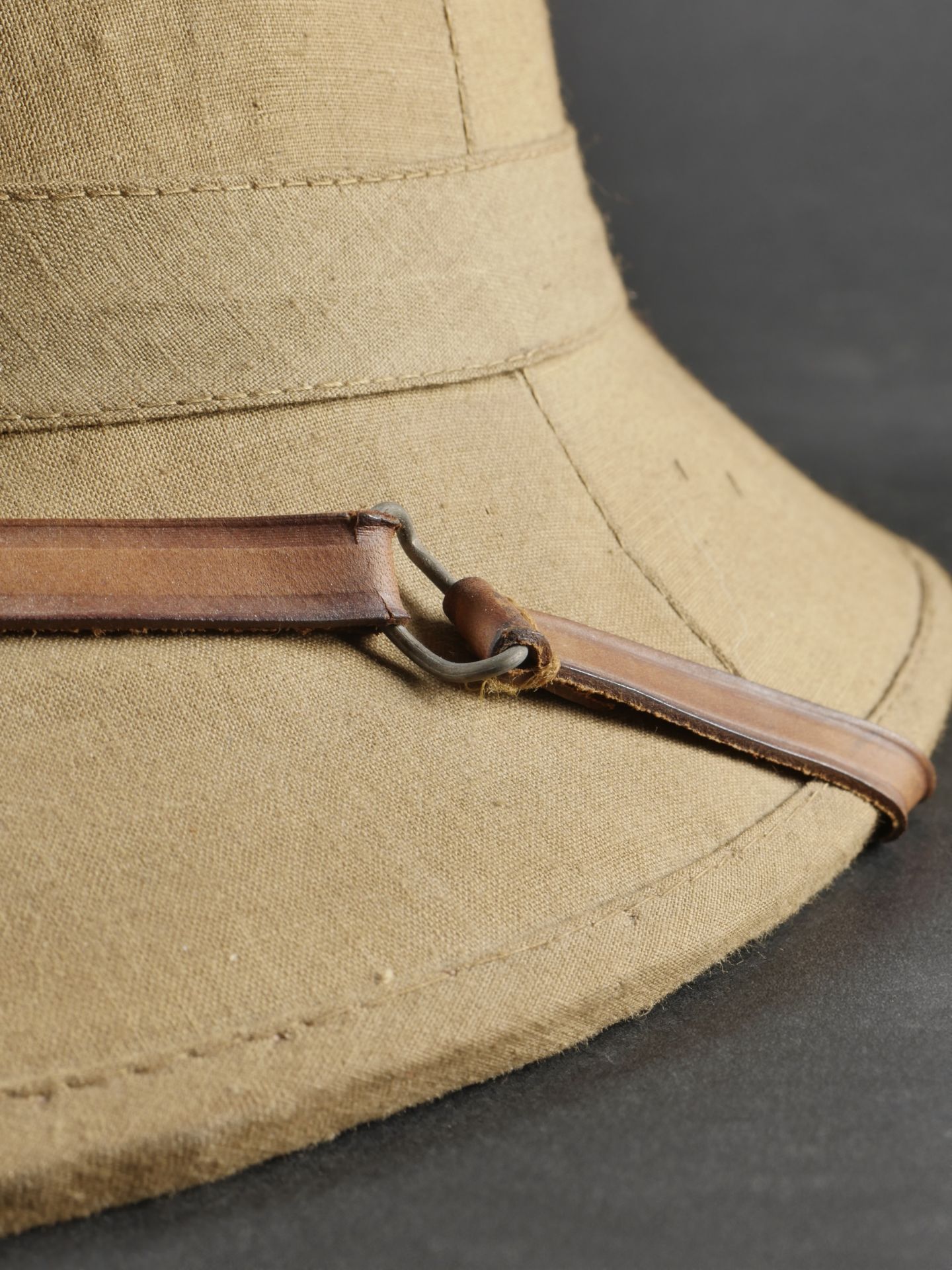 Casque tropicale du 53eme Regiment dInfanterie. Tropical helmet of the 53rd Infantry Regiment. - Image 5 of 19