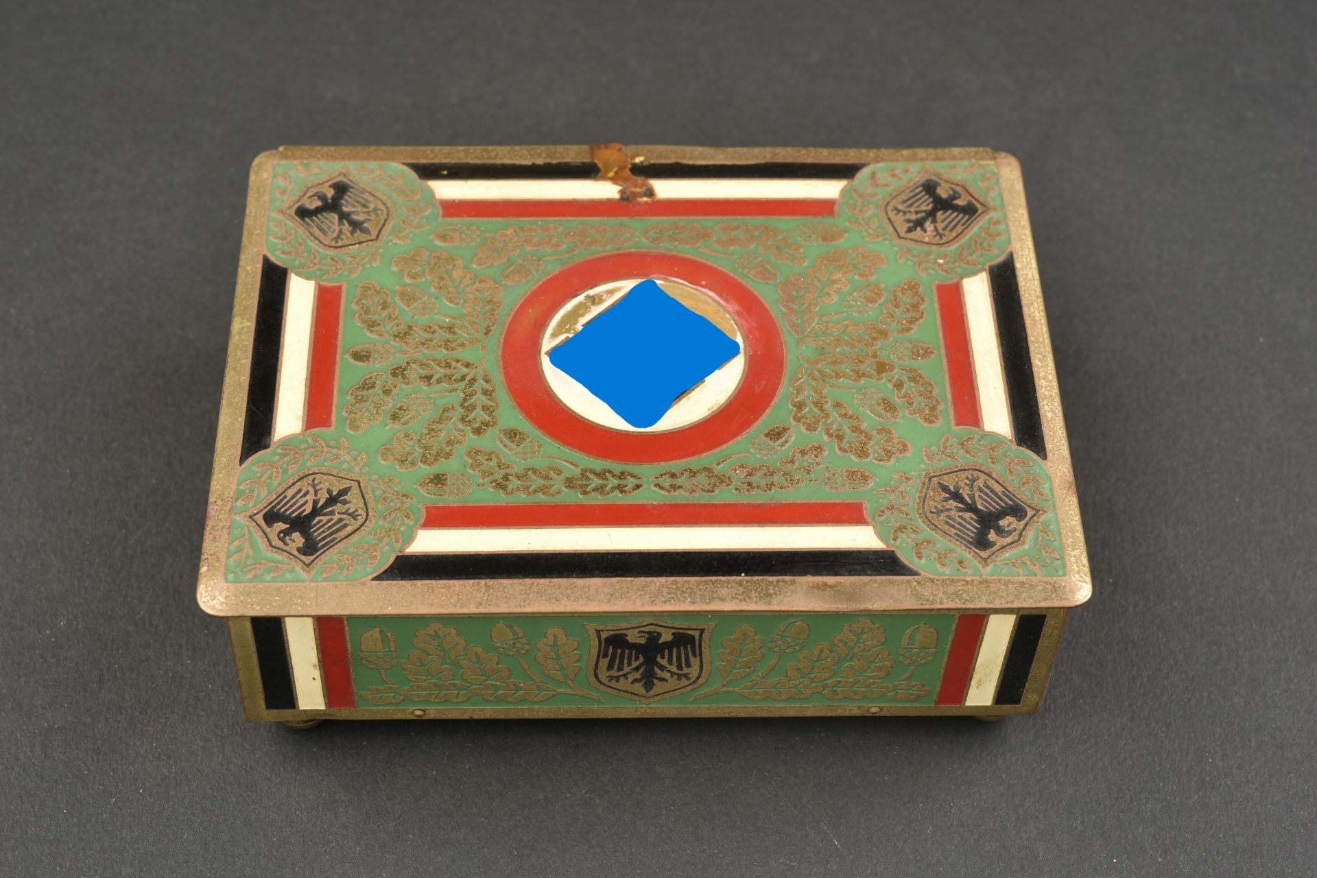 Boite commemorative. Commemorative box. - Image 3 of 6