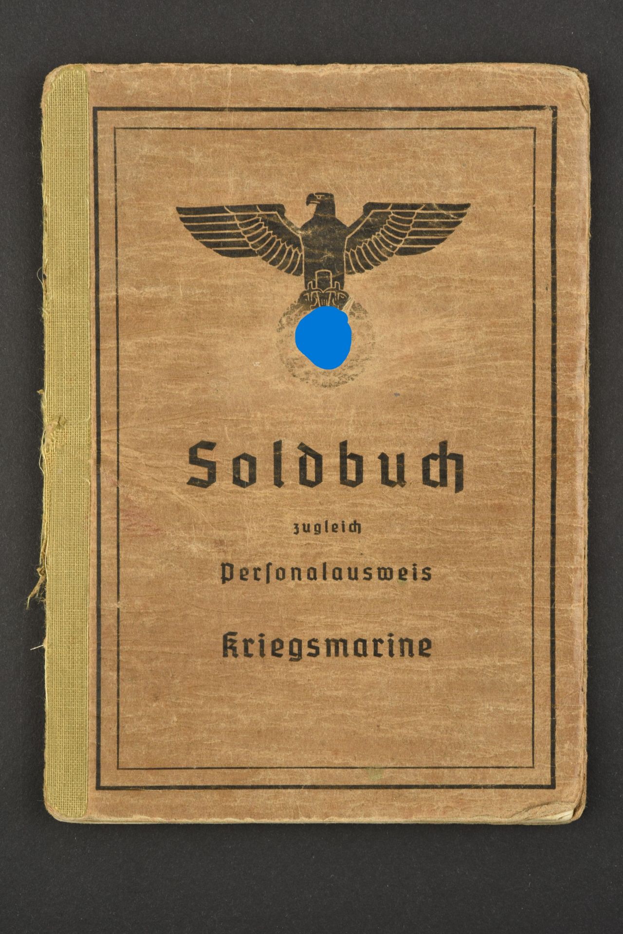 Soldbuch Kriegsmarine. Kriegsmarine Soldbuch.