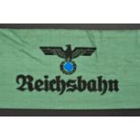 Brassard Reichsbahn. Reichsbahn armband.