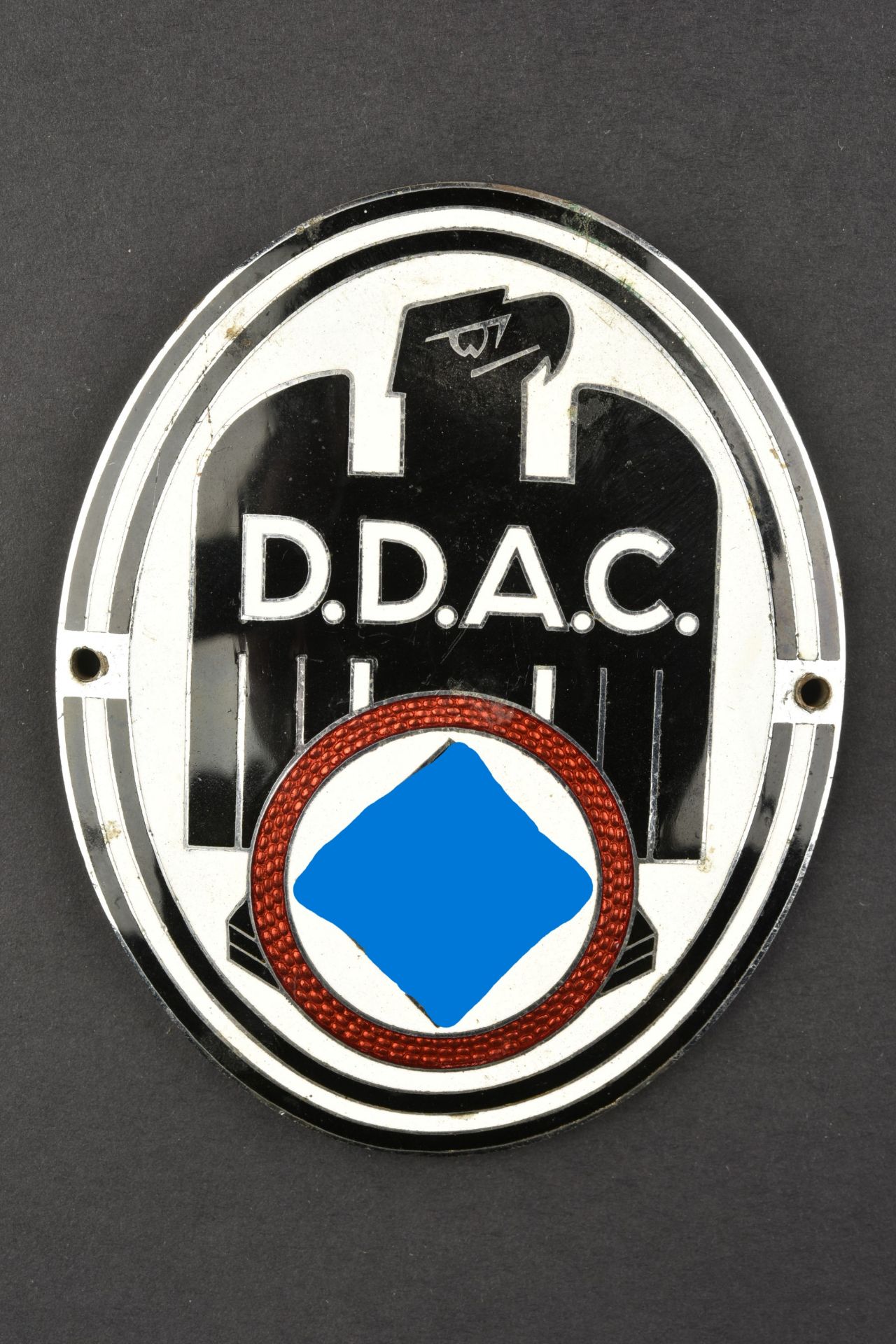 Plaque DDAC. DDAC plate.
