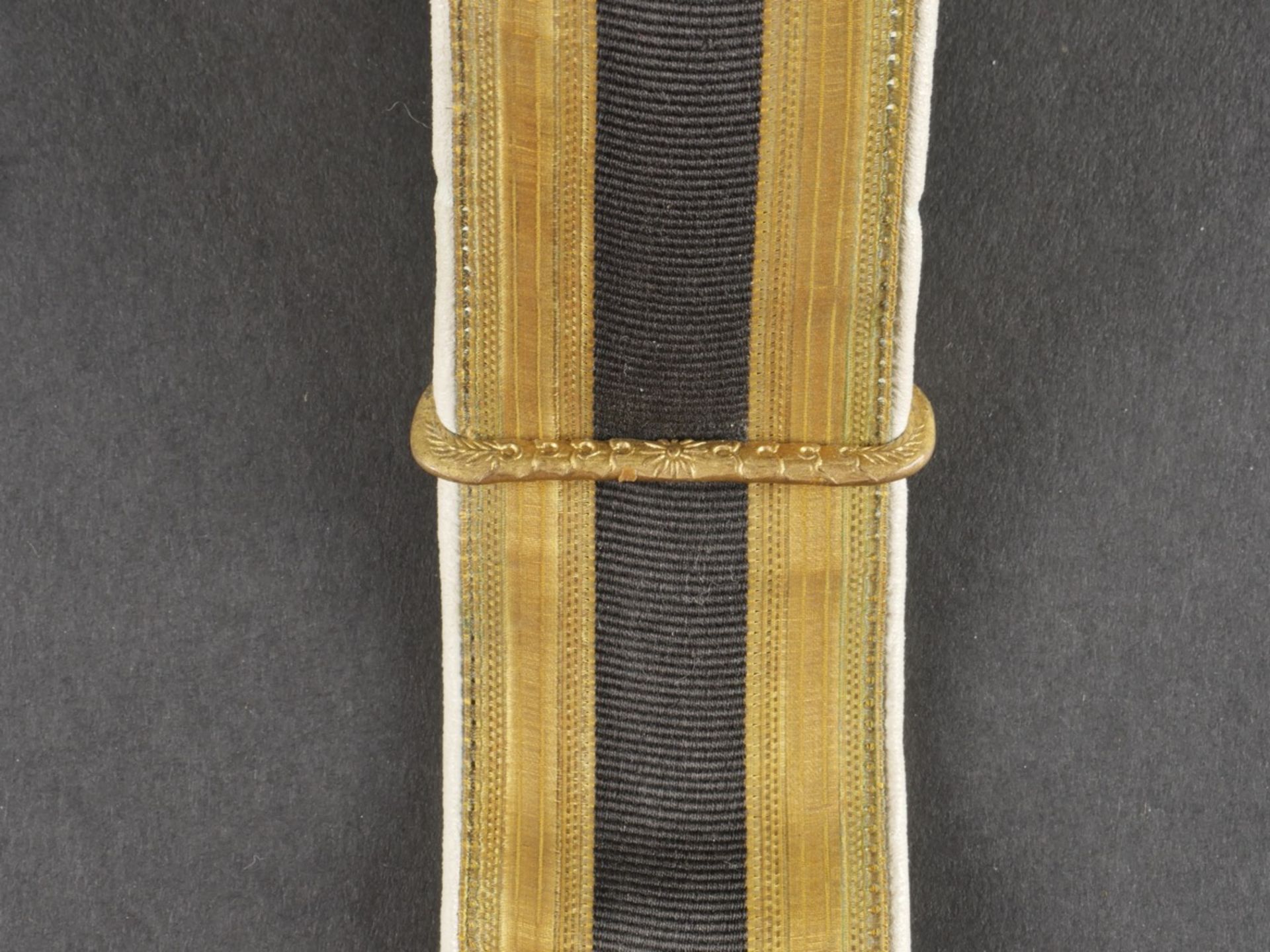 Lot de deux ceinturons dÕ-officier de la MVSN. Set of two MVSN officer s belts. - Bild 17 aus 19