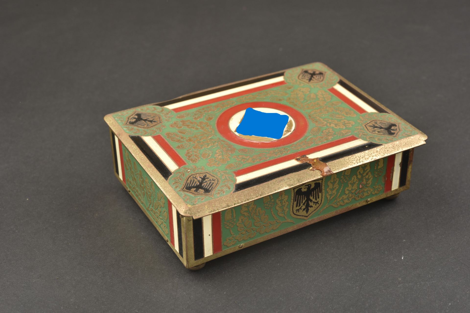 Boite commemorative. Commemorative box. - Image 6 of 6