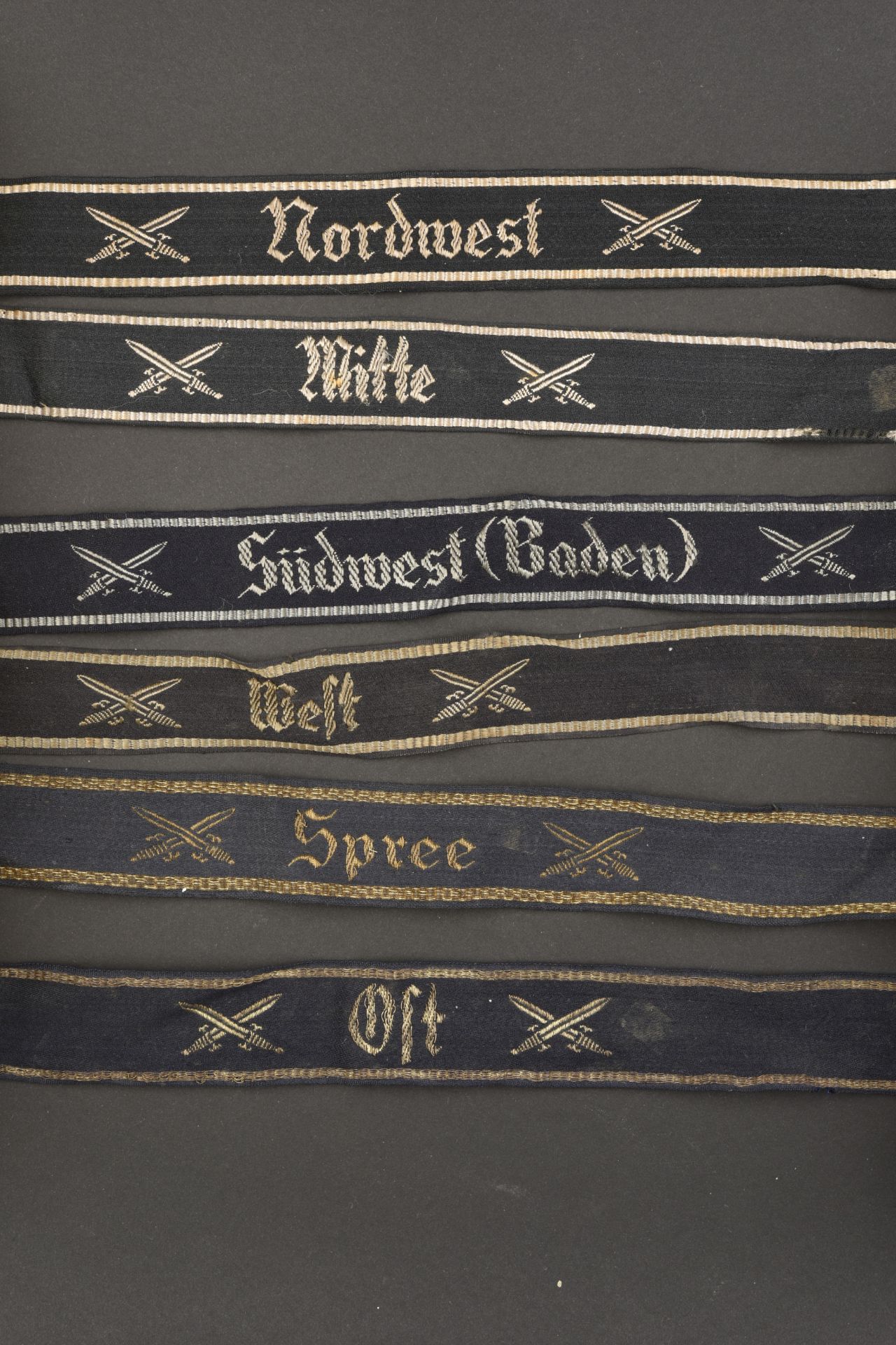 Bandes de bras anciens combattants. Veteran arm bands. - Bild 3 aus 3