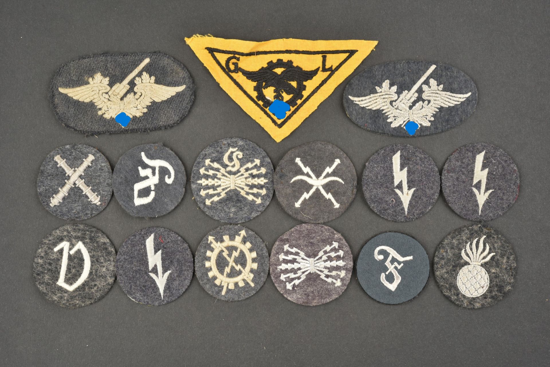 Insignes de specialite de la Luftwaffe. Luftwaffe specialty badges.