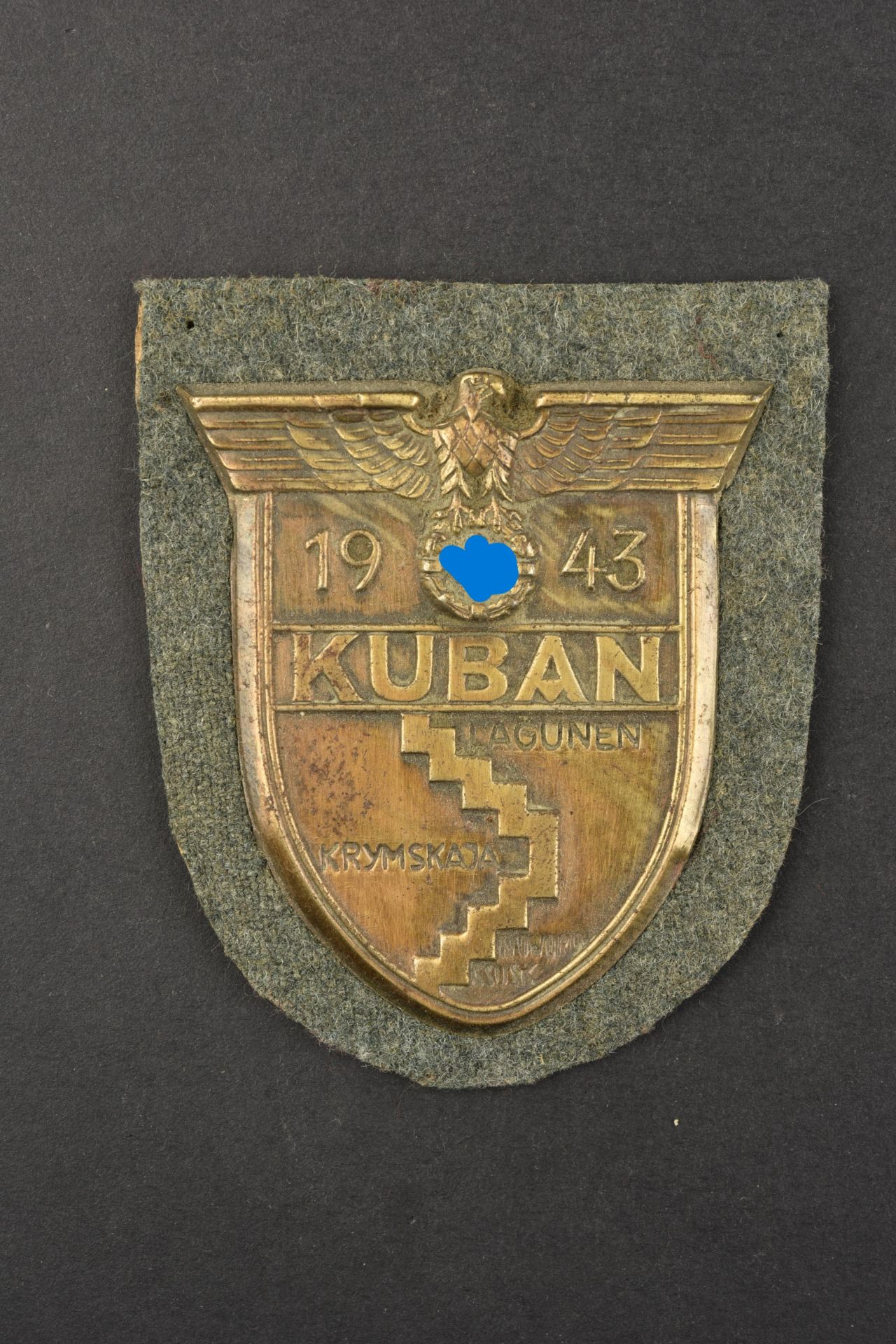 Plaque Kuban. Kuban plate.