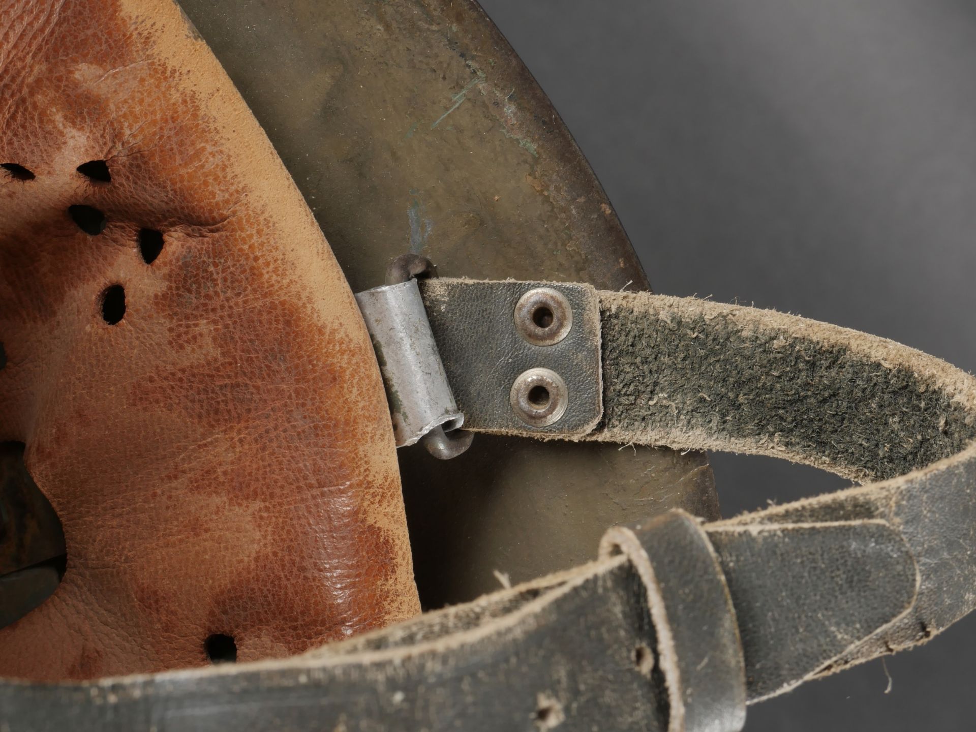 Casque de larmee Royale italienne. Royal Italian Army helmet. - Image 18 of 19