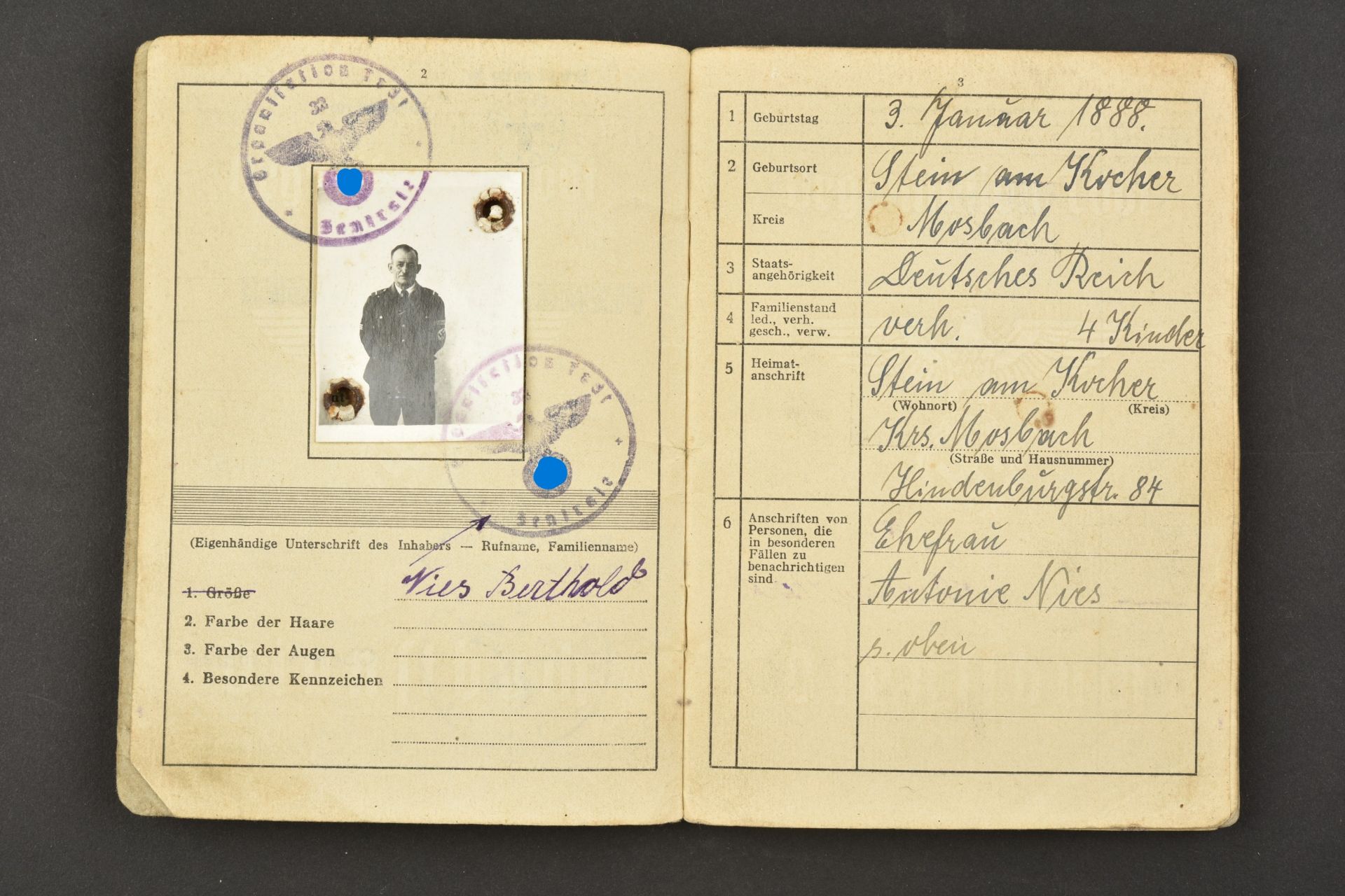 Soldbuch Organisation Todt.  - Image 18 of 19