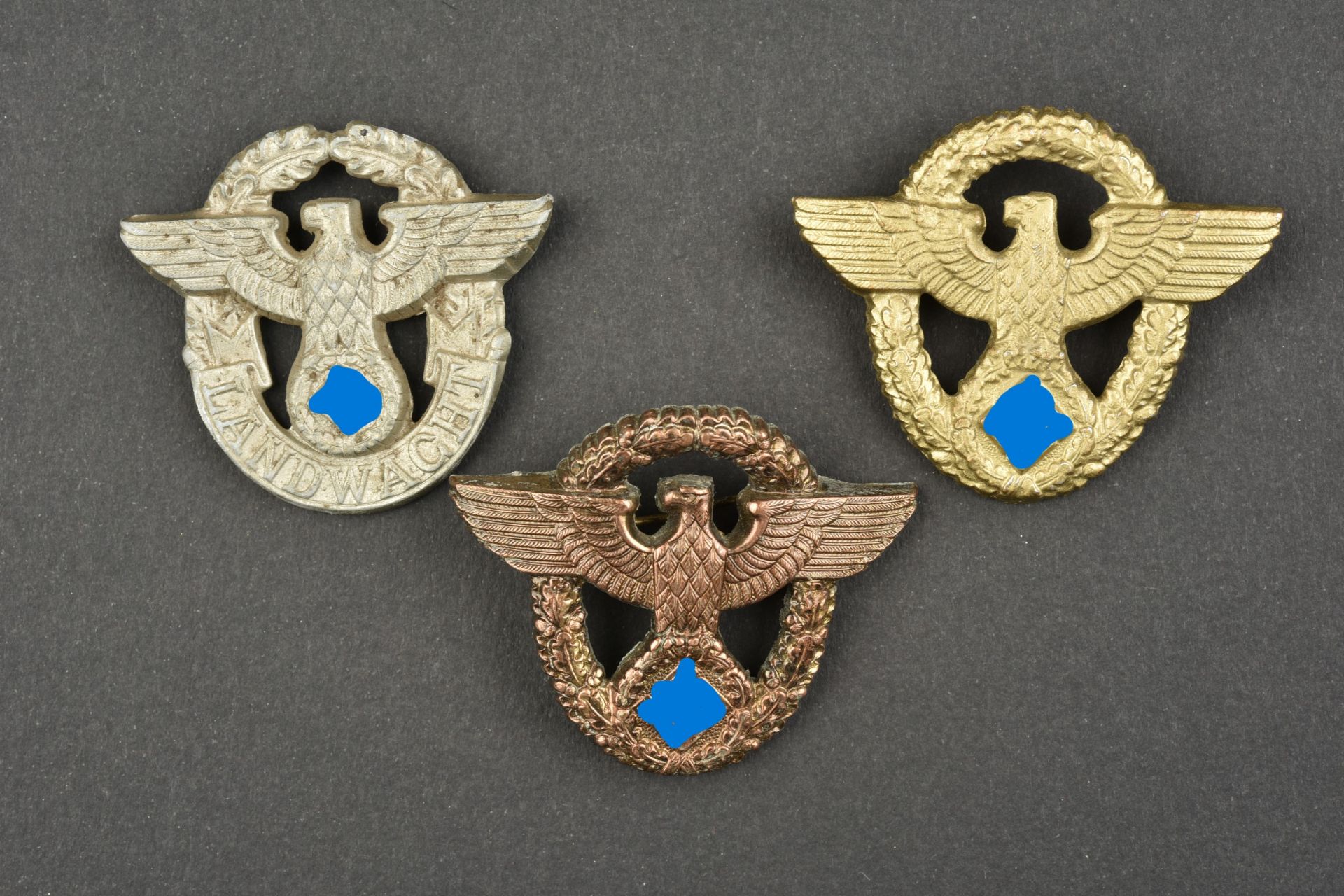 Insignes Polizei. Polizei badges.