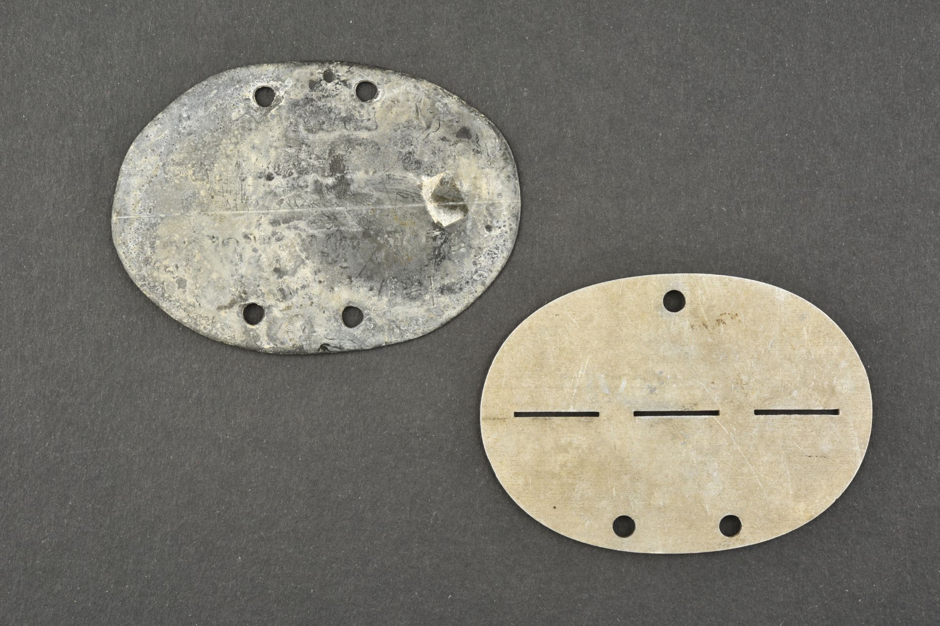 Plaques d identite allemande. German Dog tags. - Bild 2 aus 2