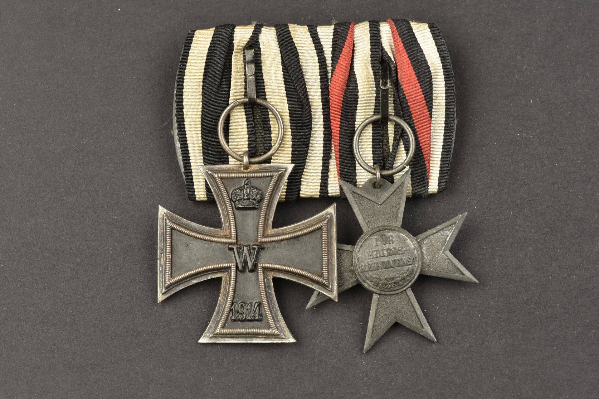 Decorations pendantes WWI. WWI pendent medals.