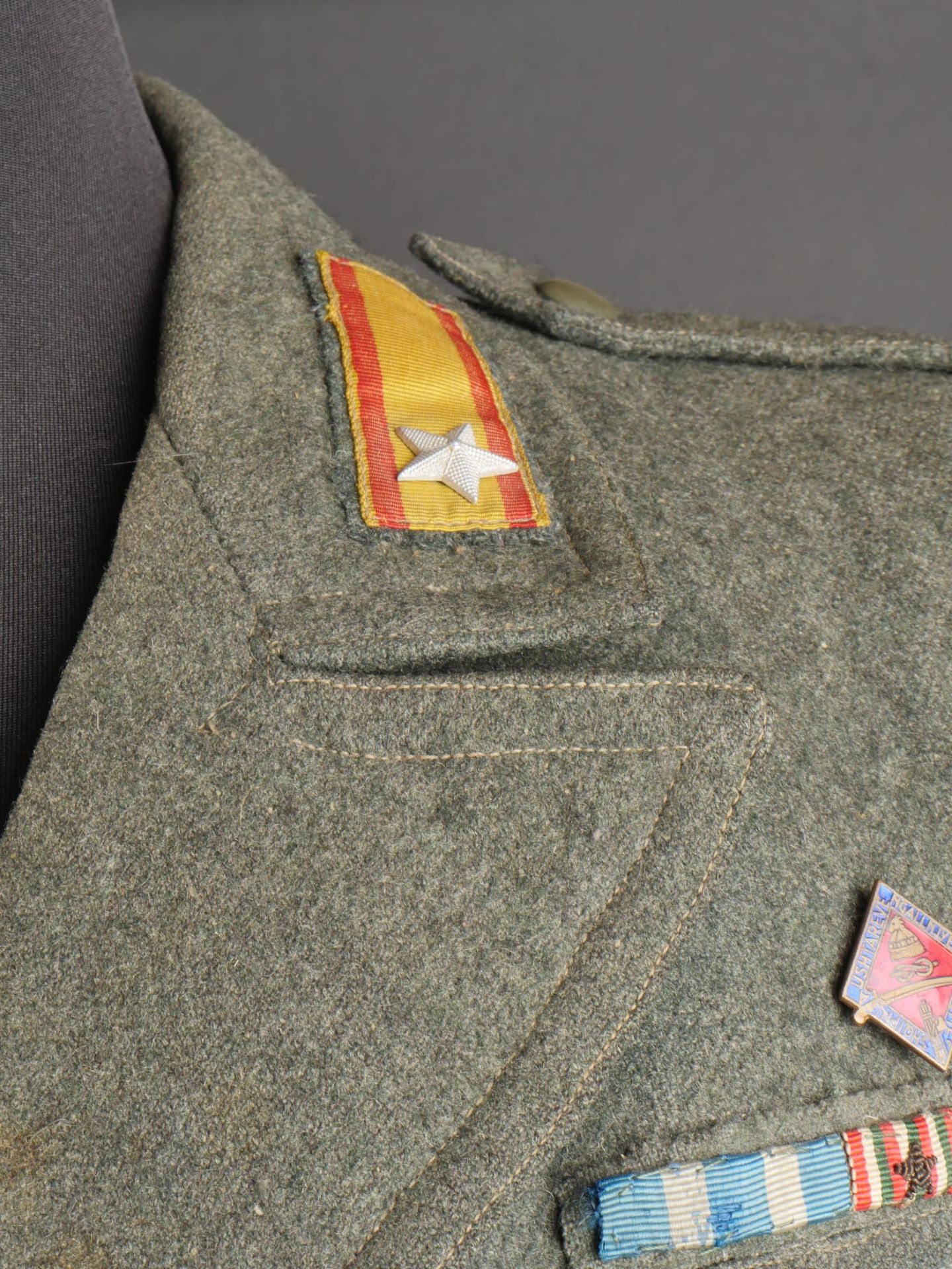 Vareuse de Lieutenant de la division Messina. Messina Division Lieutenant s jacket. - Bild 7 aus 19