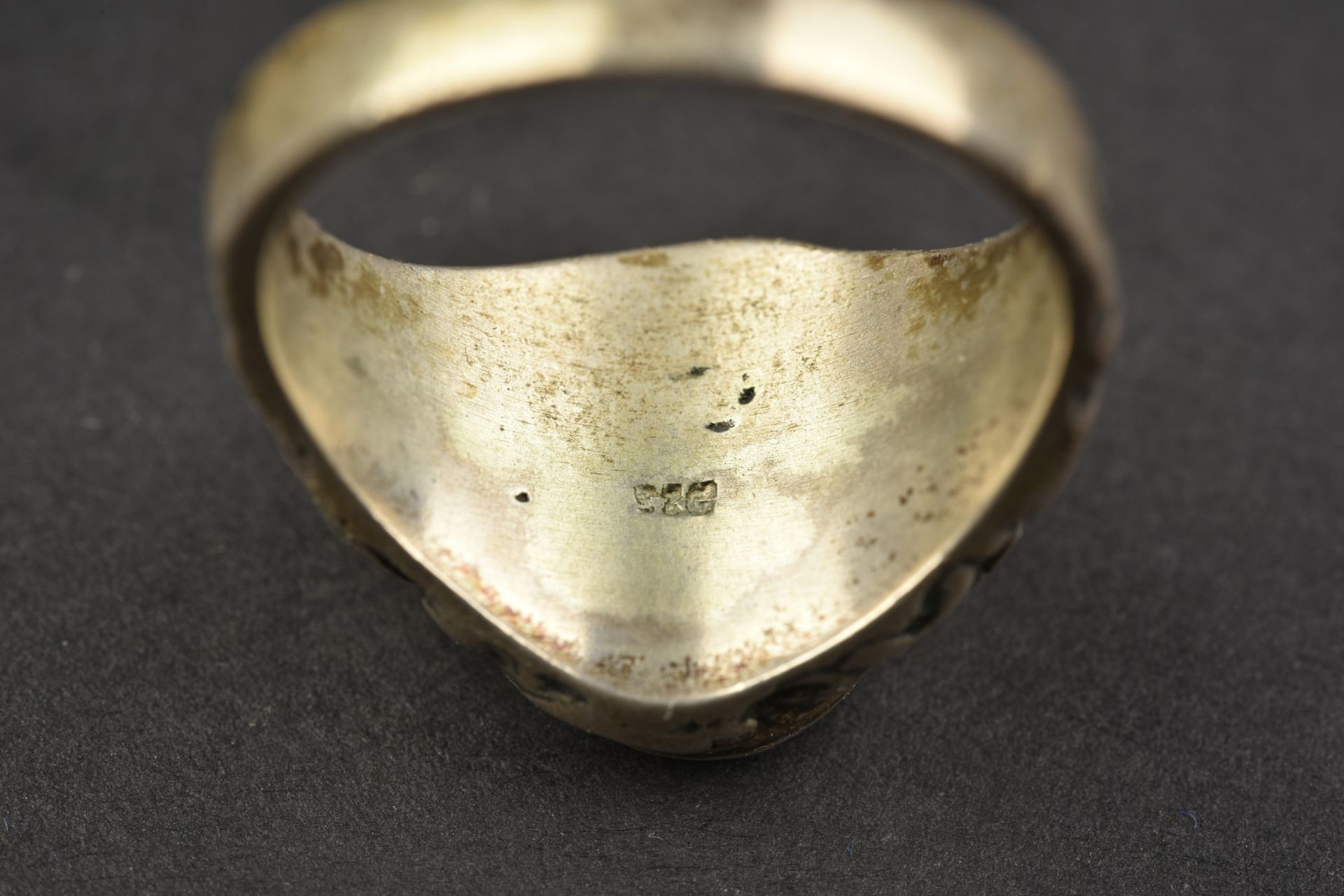 Bague allemande. German ring.  - Image 4 of 6