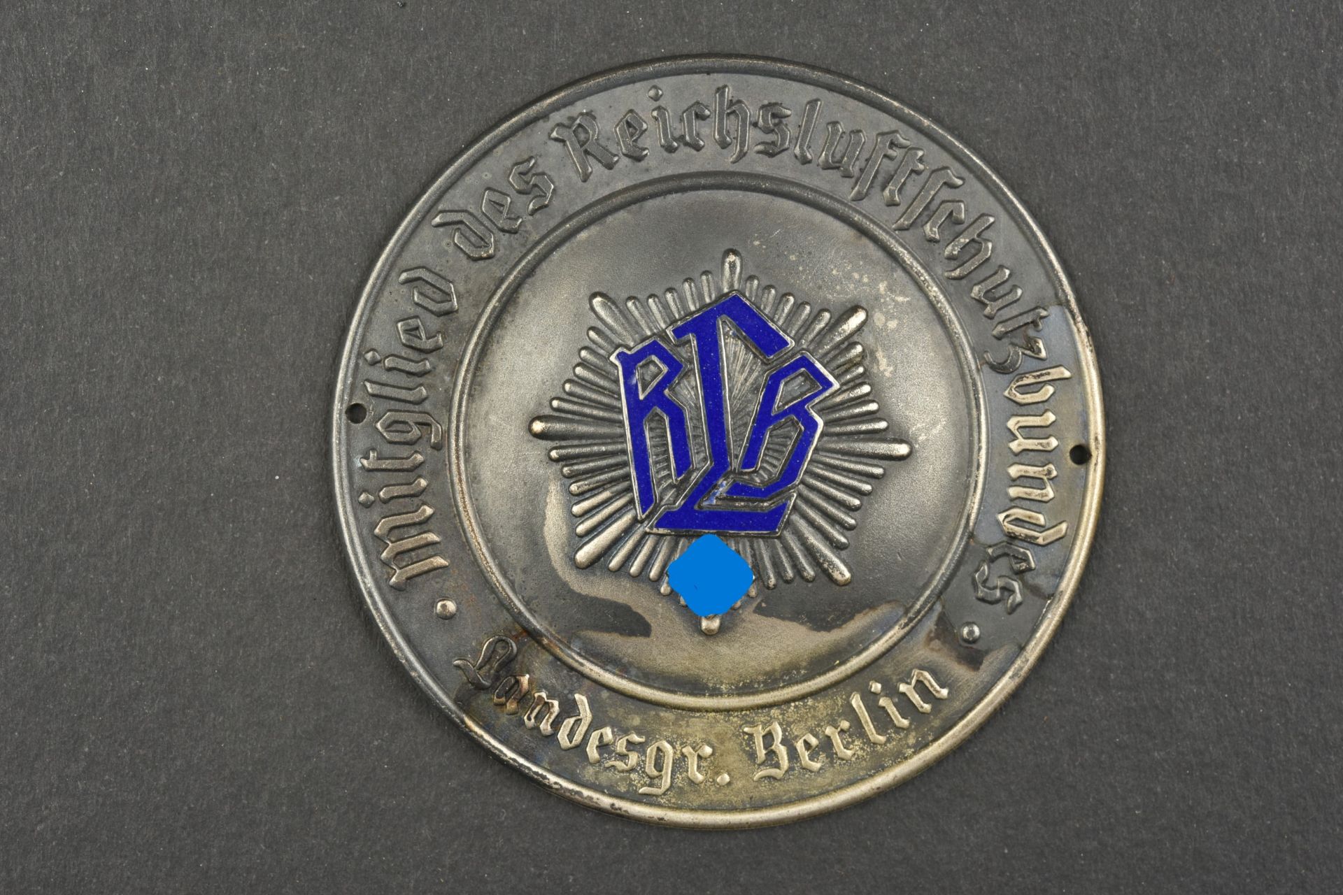 Plaquette RLB. RLB insignia.