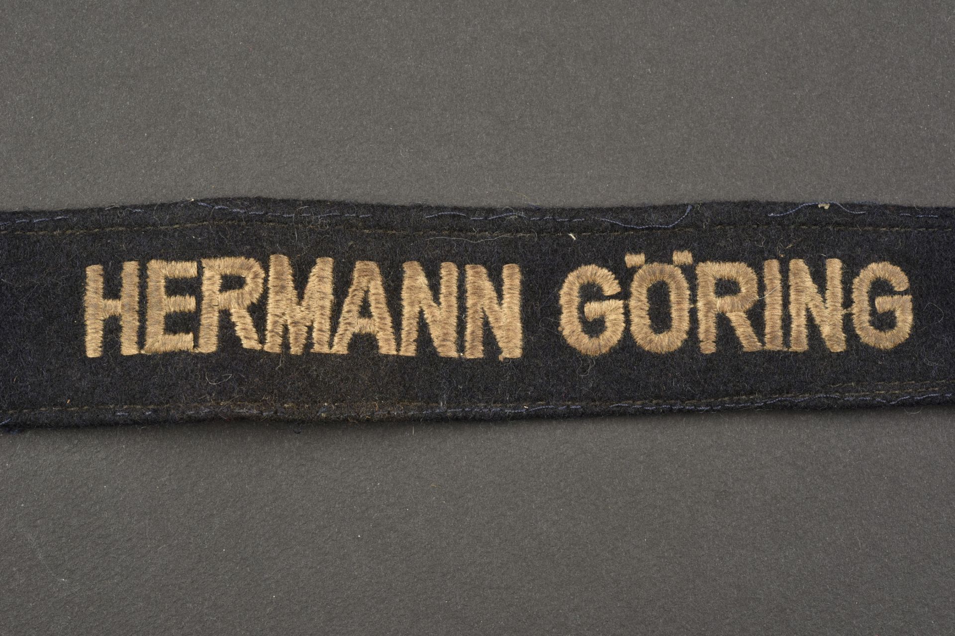 Bande de bras HG. Hermann Goring cufftittle. - Bild 2 aus 4