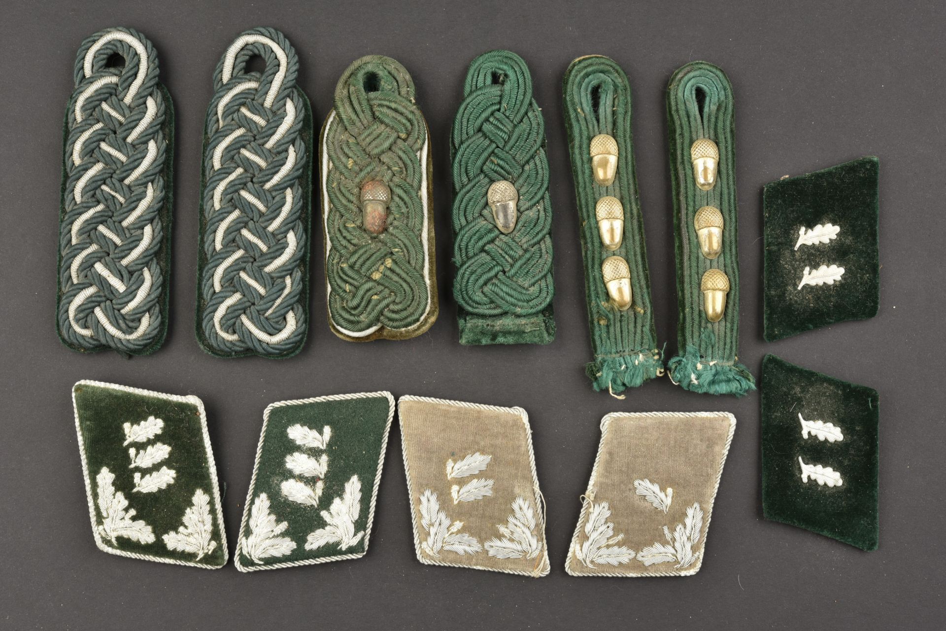 Insignes de forestiers du Reich. Reich forestry badges.