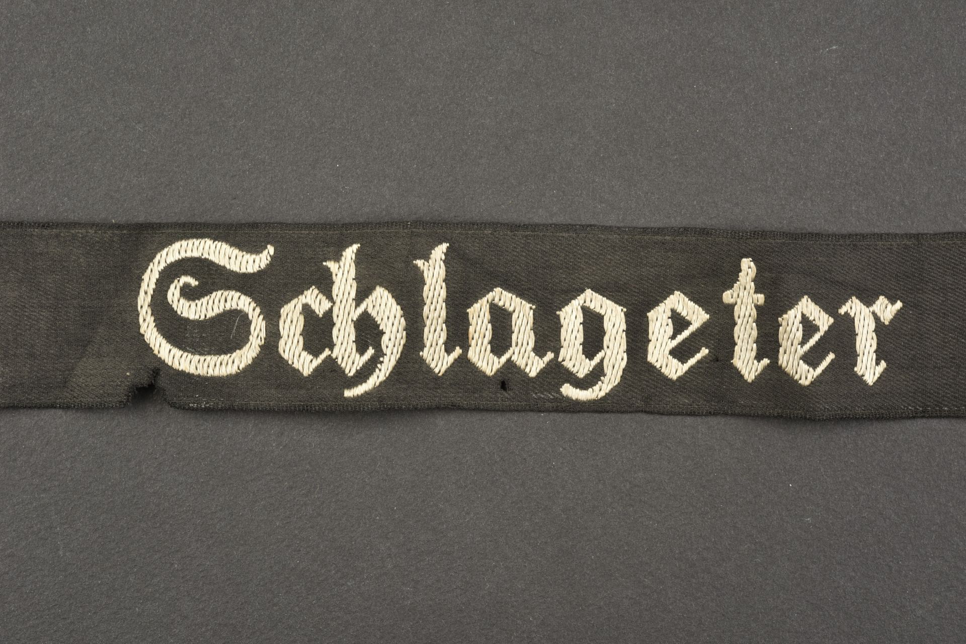 Bande de bras Schlageter. Schlageter cuff tittle. - Image 2 of 3