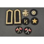 Insignes Kriegsmarine. Kriegsmarine insignia.