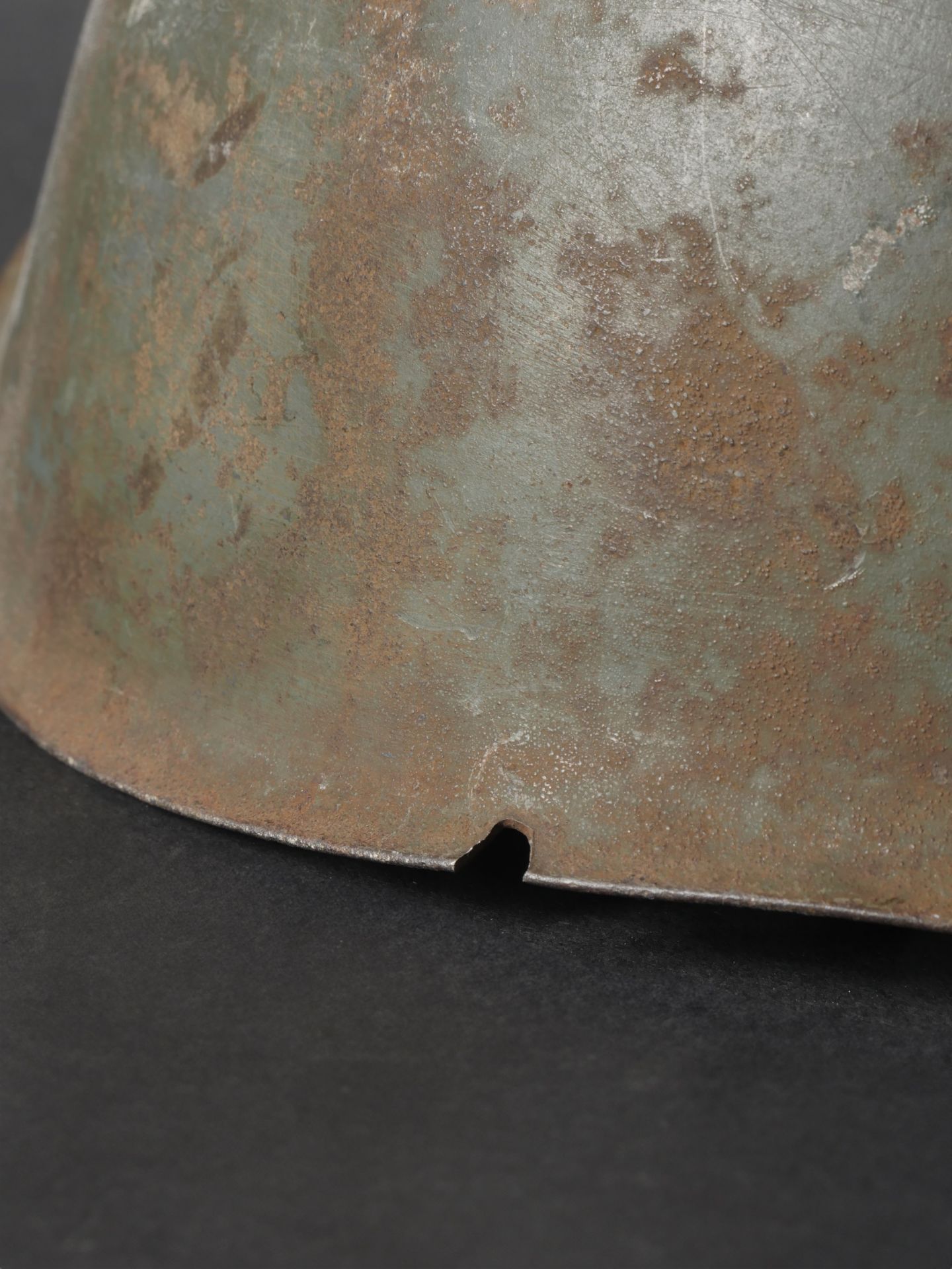 Casque italien de lartillerie. Italian artillery helmet. - Bild 7 aus 19